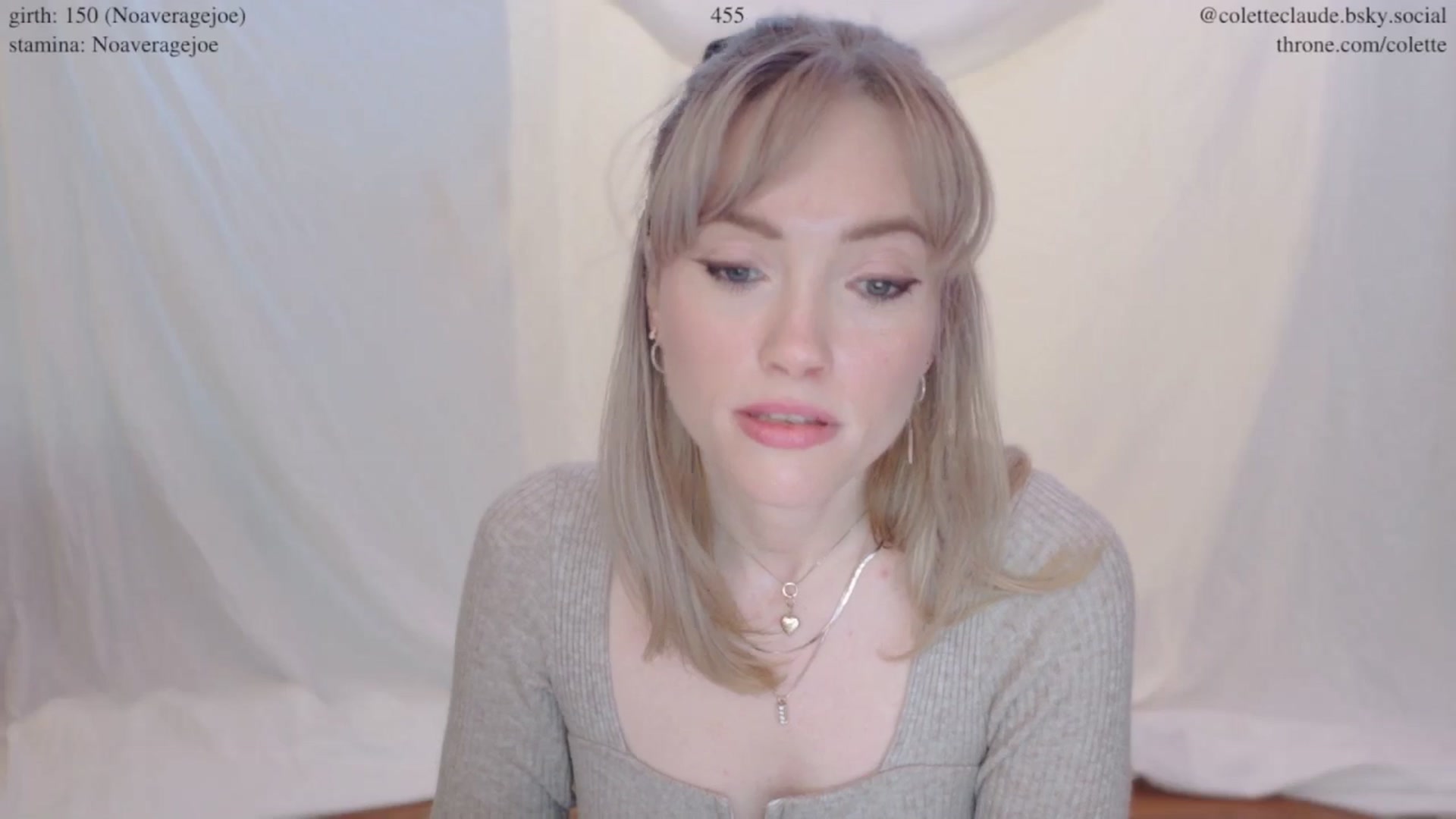 Gallery image thumbnail from coletteclaude's myfreecams stream on, 02/04/2025, 21:13 image 8 of 20