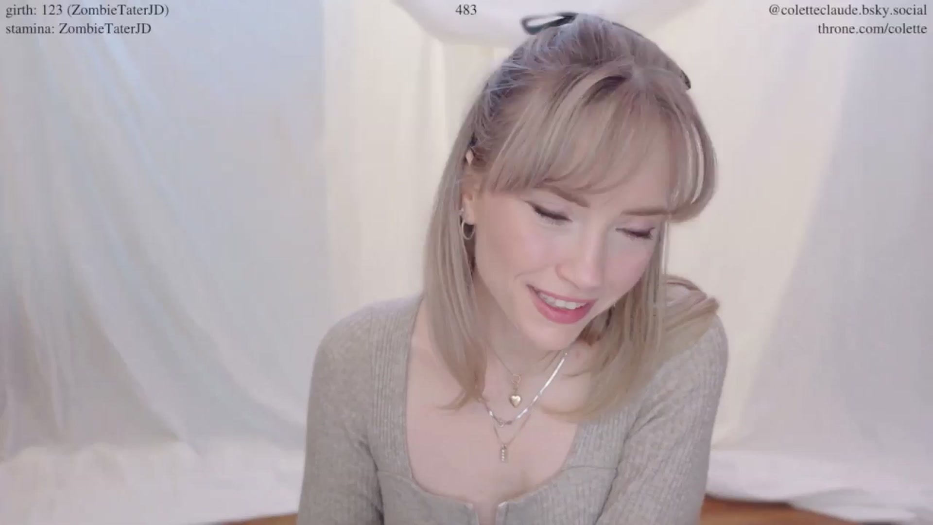 Gallery image thumbnail from coletteclaude's myfreecams stream on, 02/04/2025, 21:13 image 4 of 20