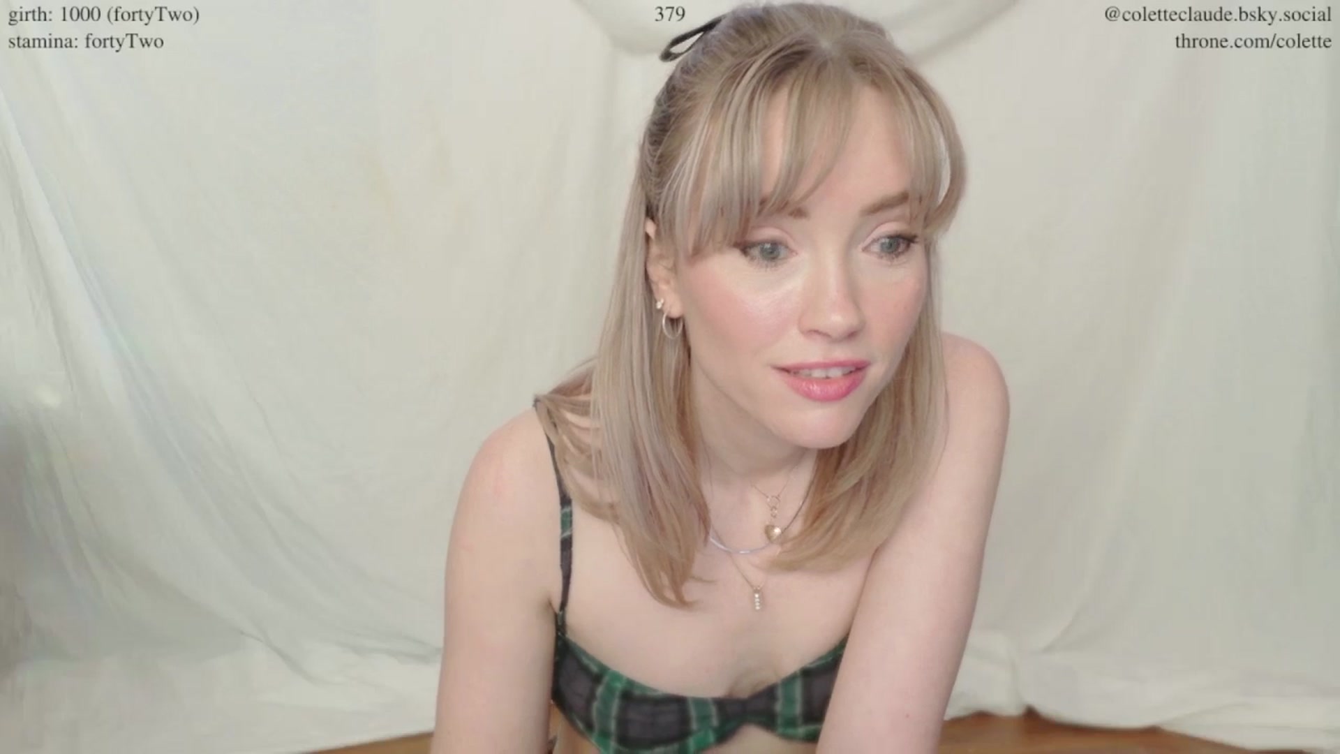 Gallery image thumbnail from coletteclaude's myfreecams stream on, 02/04/2025, 21:19 image 20 of 20