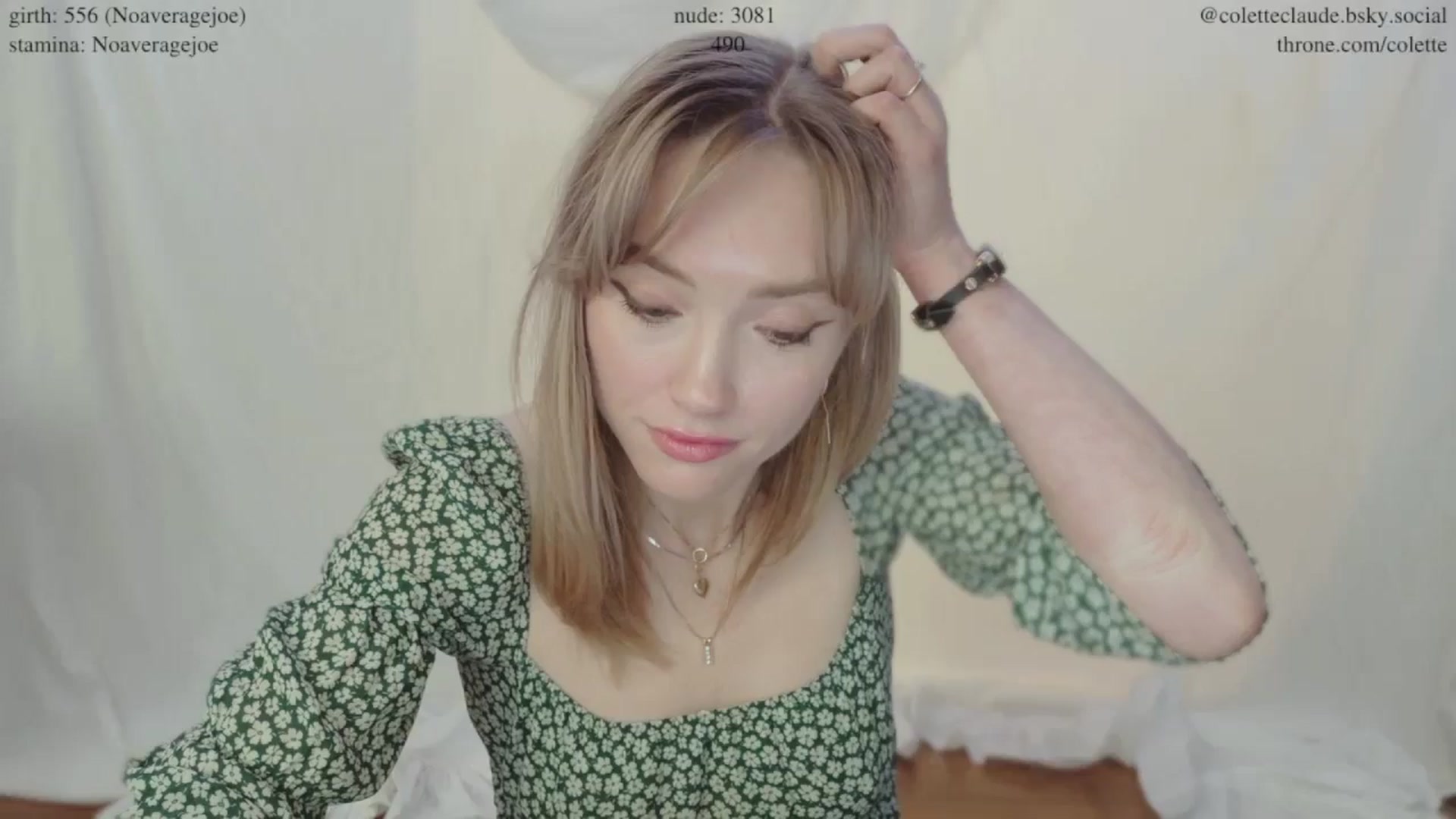 Gallery image thumbnail from coletteclaude's myfreecams stream on, 02/10/2025, 20:40 image 18 of 20