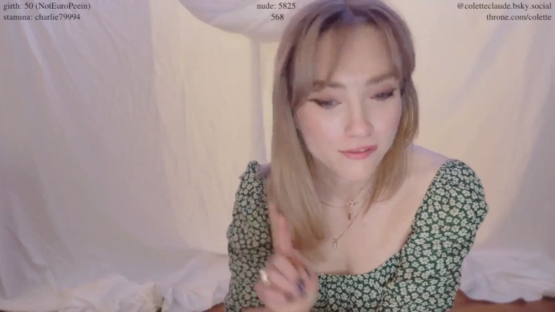 Gallery image thumbnail from coletteclaude's myfreecams stream on, 02/10/2025, 20:40 image 4 of 20