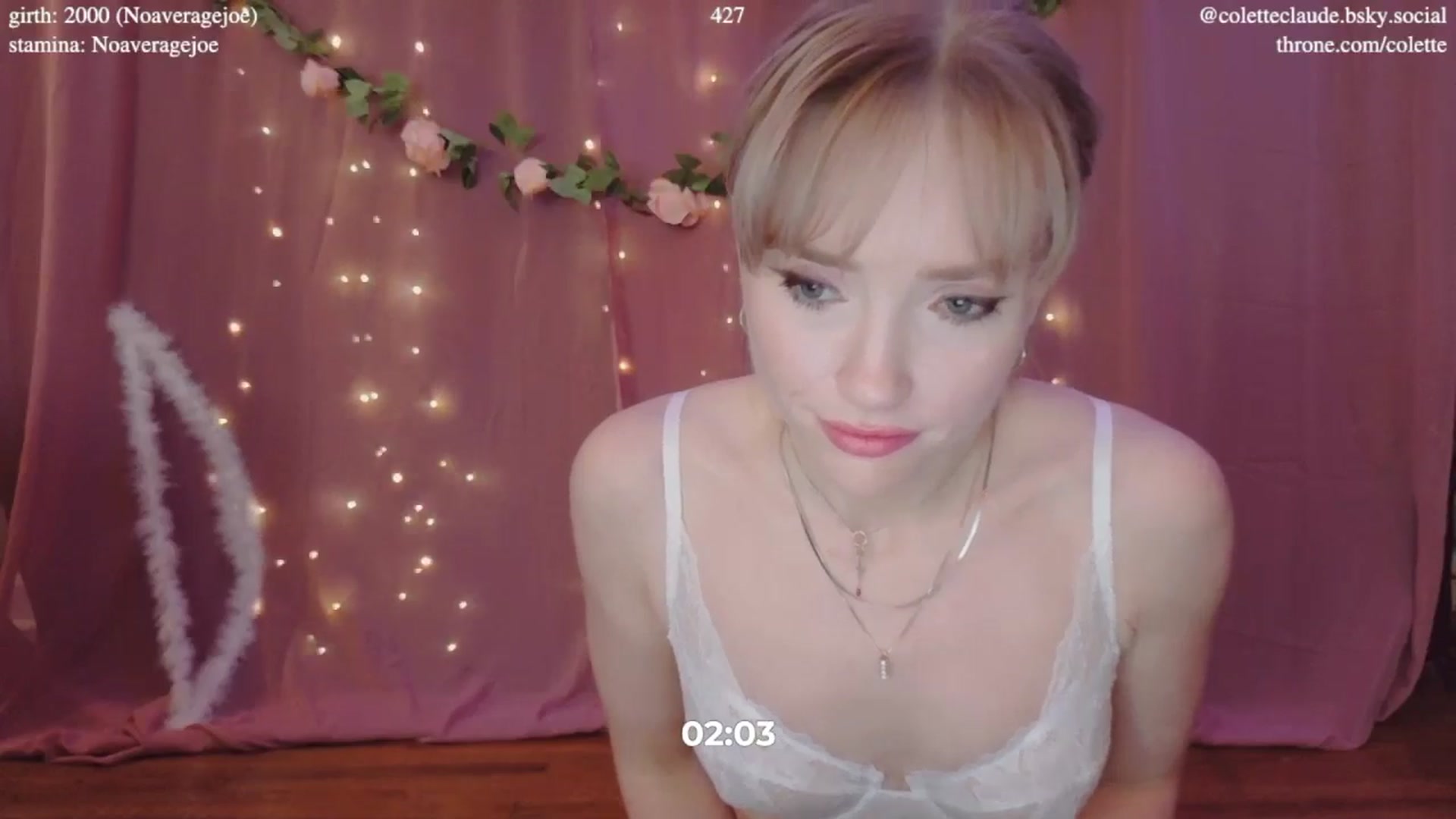 Gallery image thumbnail from coletteclaude's myfreecams stream on, 02/14/2025, 20:49 image 9 of 20