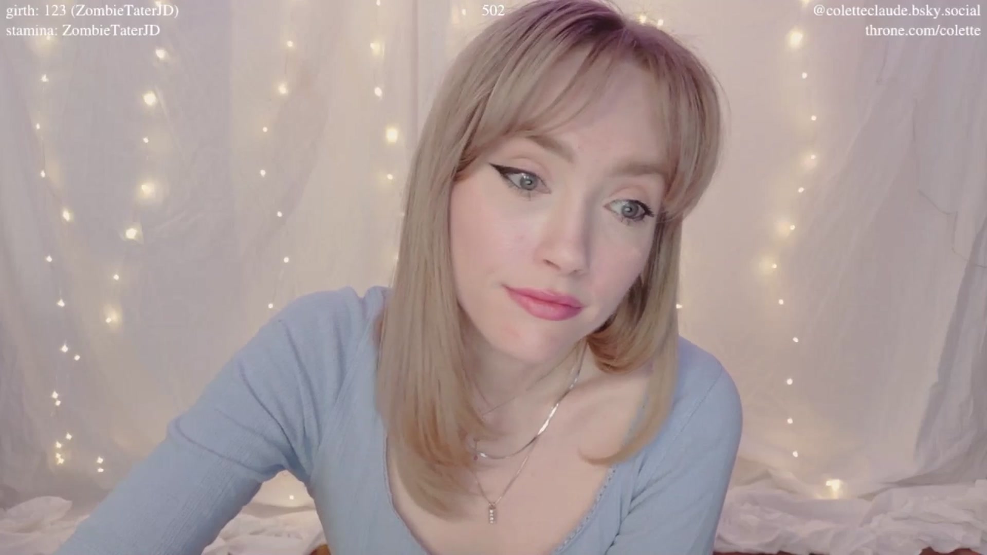 Gallery image thumbnail from coletteclaude's myfreecams stream on, 02/17/2025, 21:06 image 13 of 20