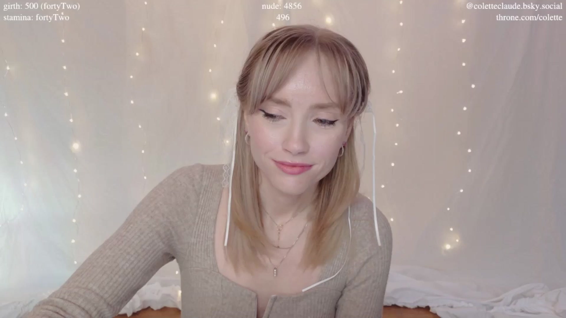 Gallery image thumbnail from coletteclaude's myfreecams stream on, 02/18/2025, 21:53 image 20 of 20