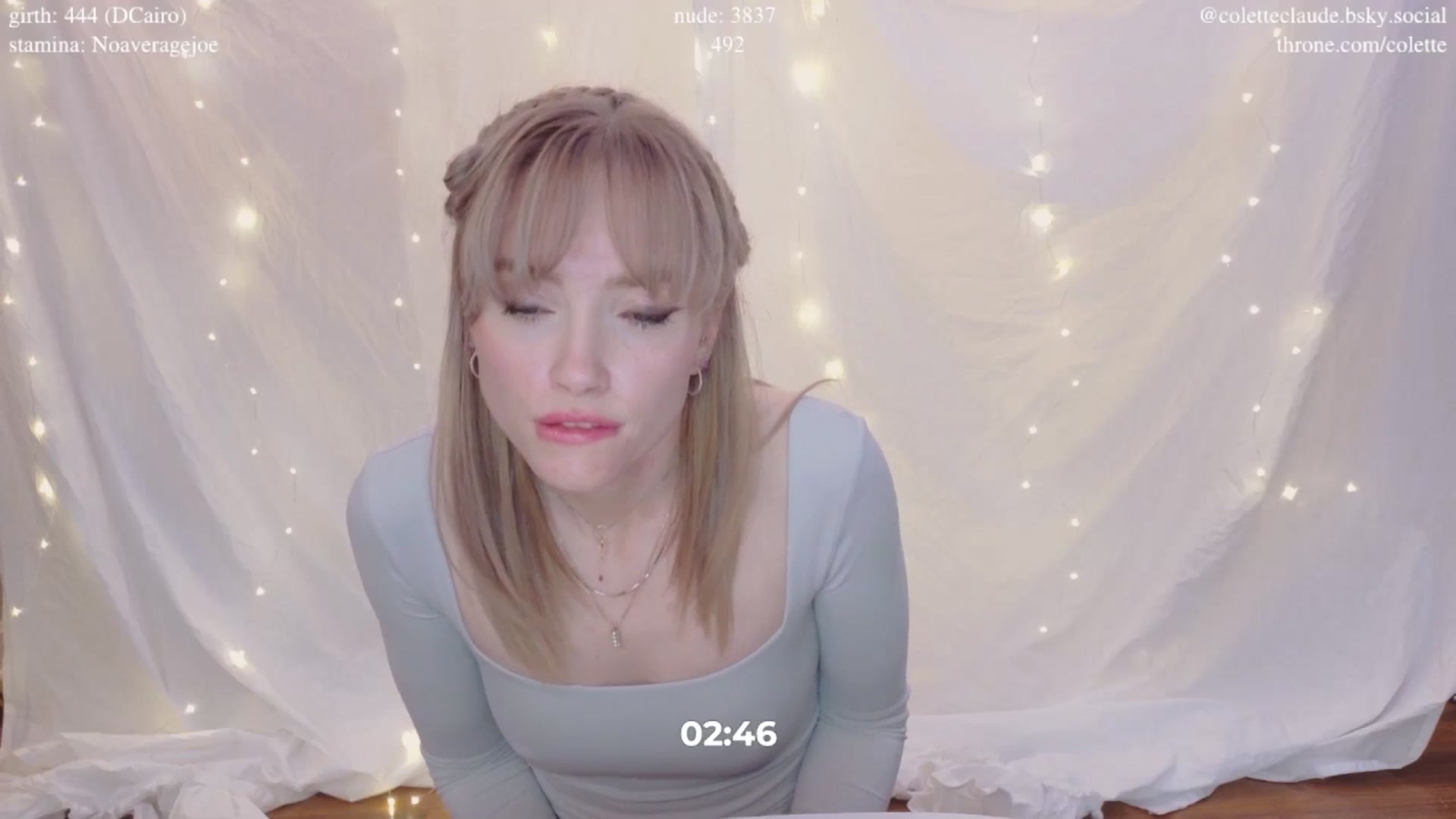 Gallery image thumbnail from coletteclaude's myfreecams stream on, 02/19/2025, 20:35 image 13 of 20