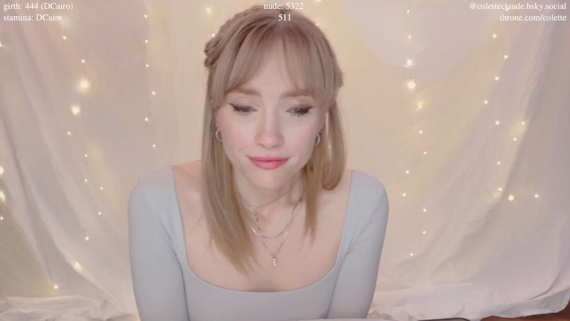 Gallery image thumbnail from coletteclaude's myfreecams stream on, 02/19/2025, 20:35 image 6 of 20