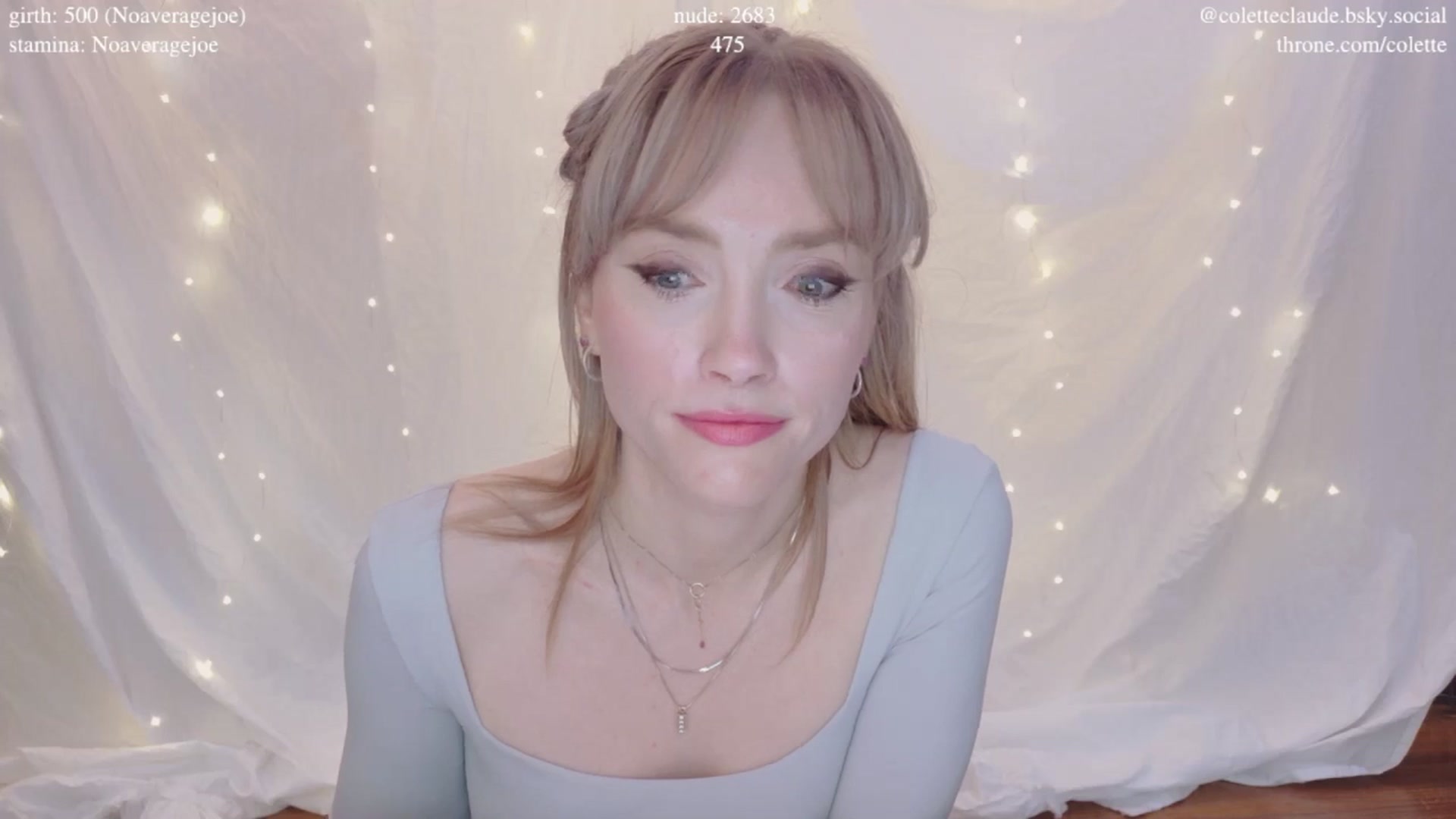 Gallery image thumbnail from coletteclaude's myfreecams stream on, 02/19/2025, 20:35 image 18 of 20