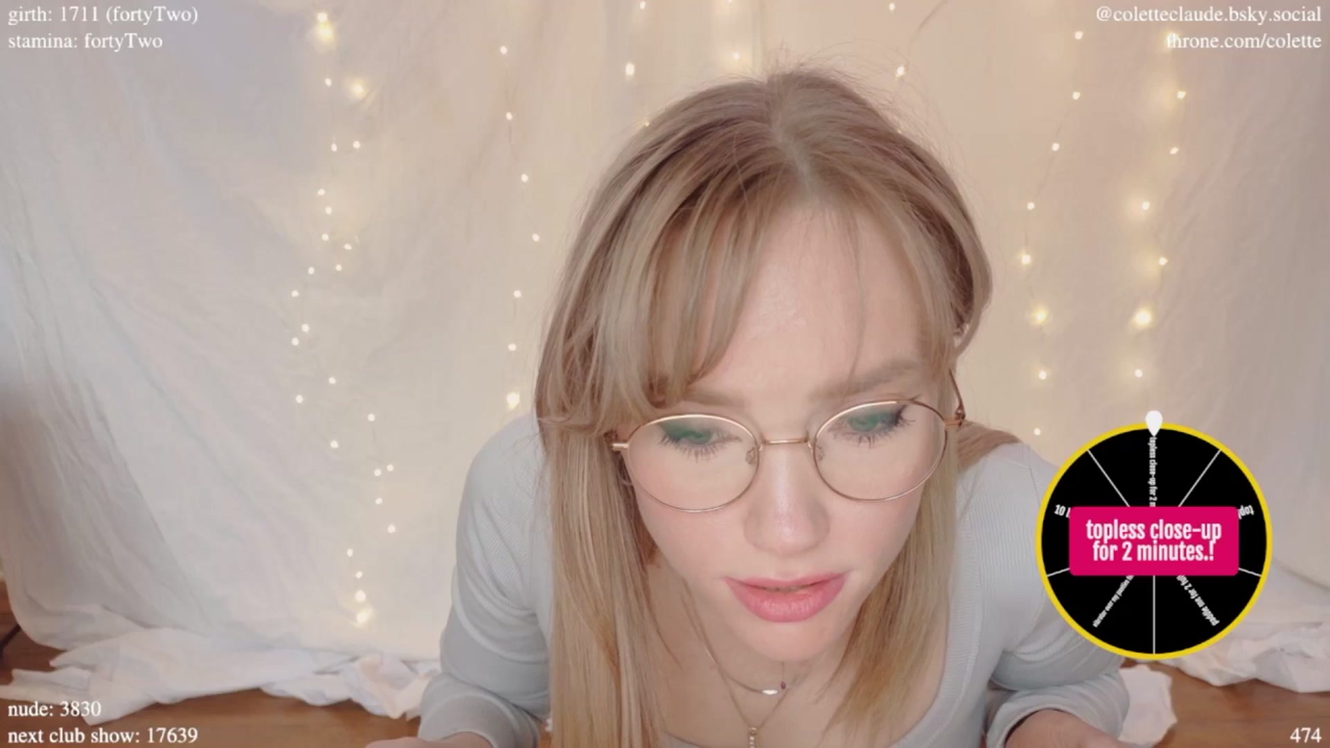 Gallery image thumbnail from coletteclaude's myfreecams stream on, 02/20/2025, 21:13 image 4 of 20
