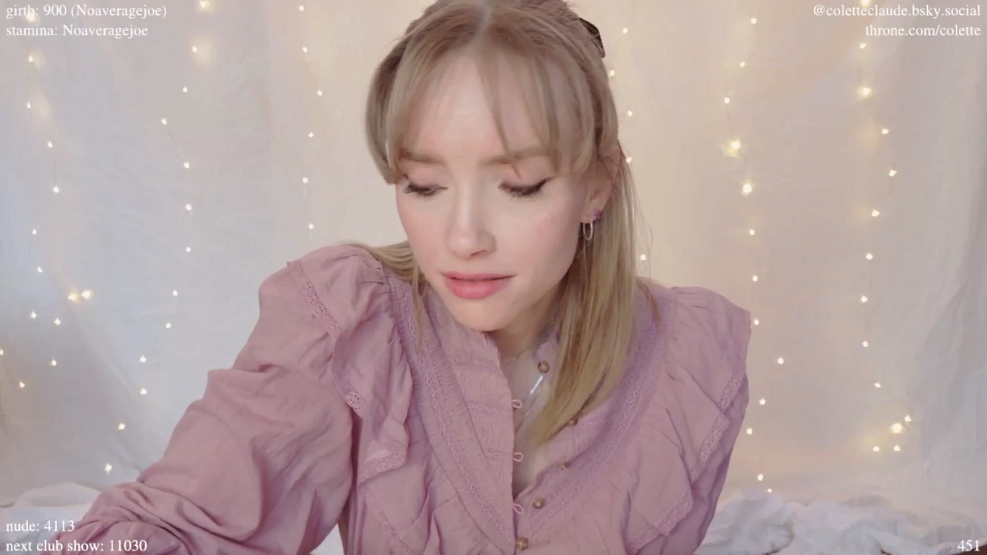 Gallery image thumbnail from coletteclaude's myfreecams stream on, 02/21/2025, 21:15 image 13 of 20