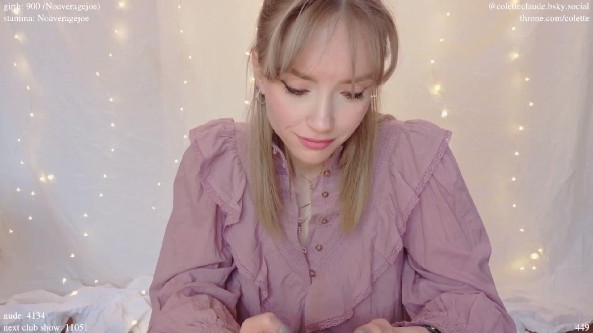 Gallery image thumbnail from coletteclaude's myfreecams stream on, 02/21/2025, 21:15 image 9 of 20