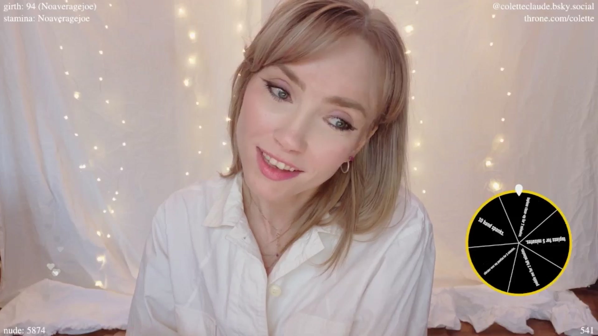 Gallery image thumbnail from coletteclaude's myfreecams stream on, 02/24/2025, 20:40 image 5 of 20