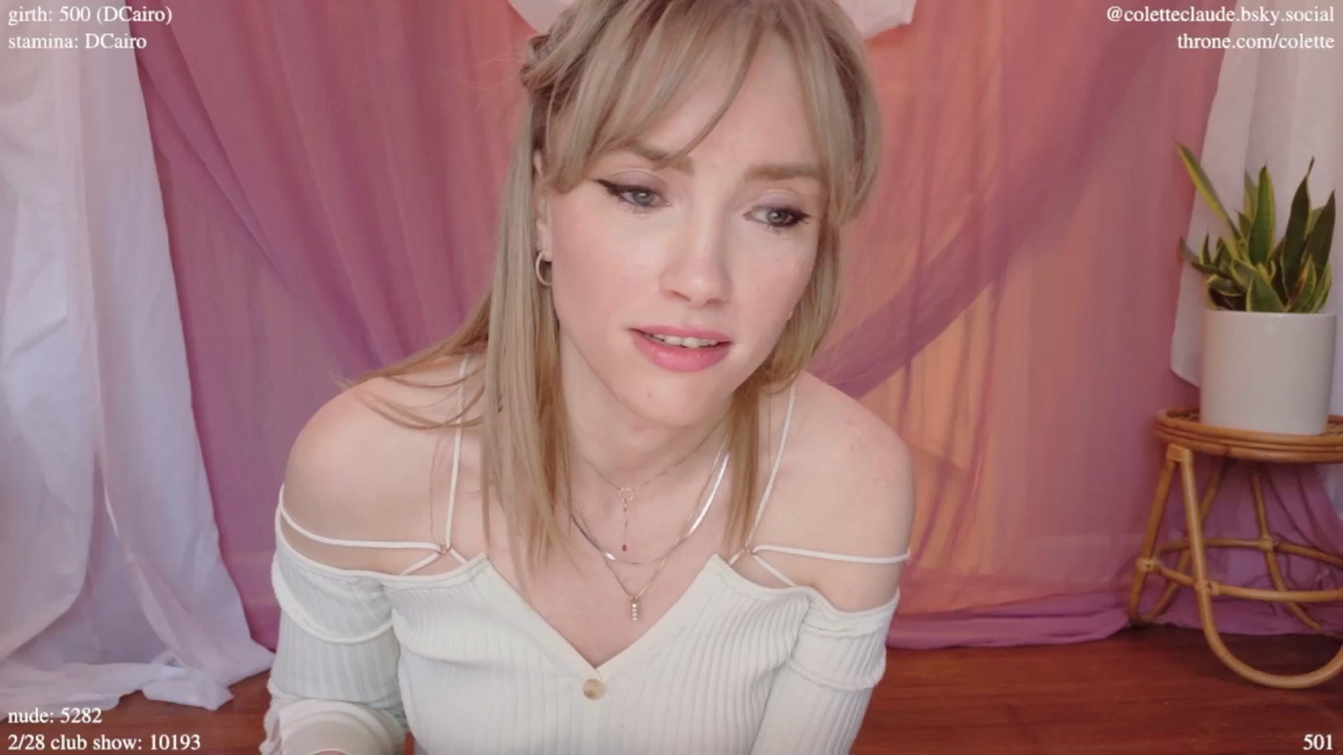 Gallery image thumbnail from coletteclaude's myfreecams stream on, 02/26/2025, 20:48 image 6 of 20