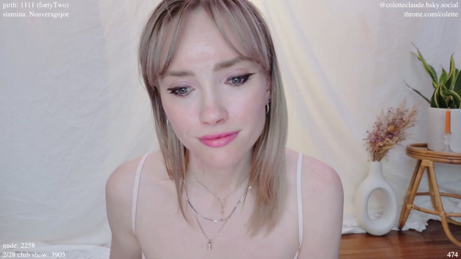Gallery image thumbnail from coletteclaude's myfreecams stream on, 02/27/2025, 21:14 image 15 of 20