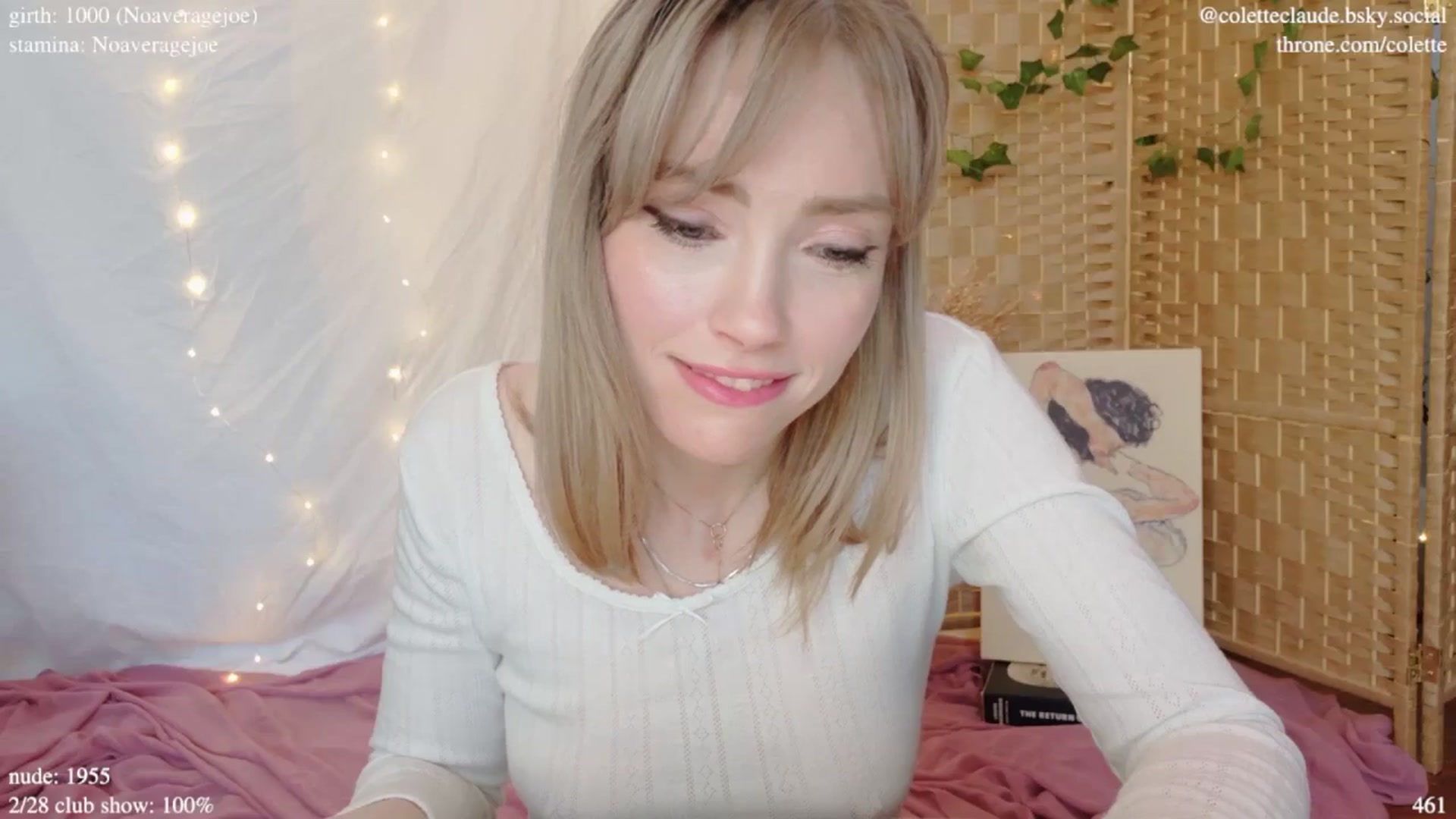 Gallery image thumbnail from coletteclaude's myfreecams stream on, 02/28/2025, 20:33 image 13 of 20