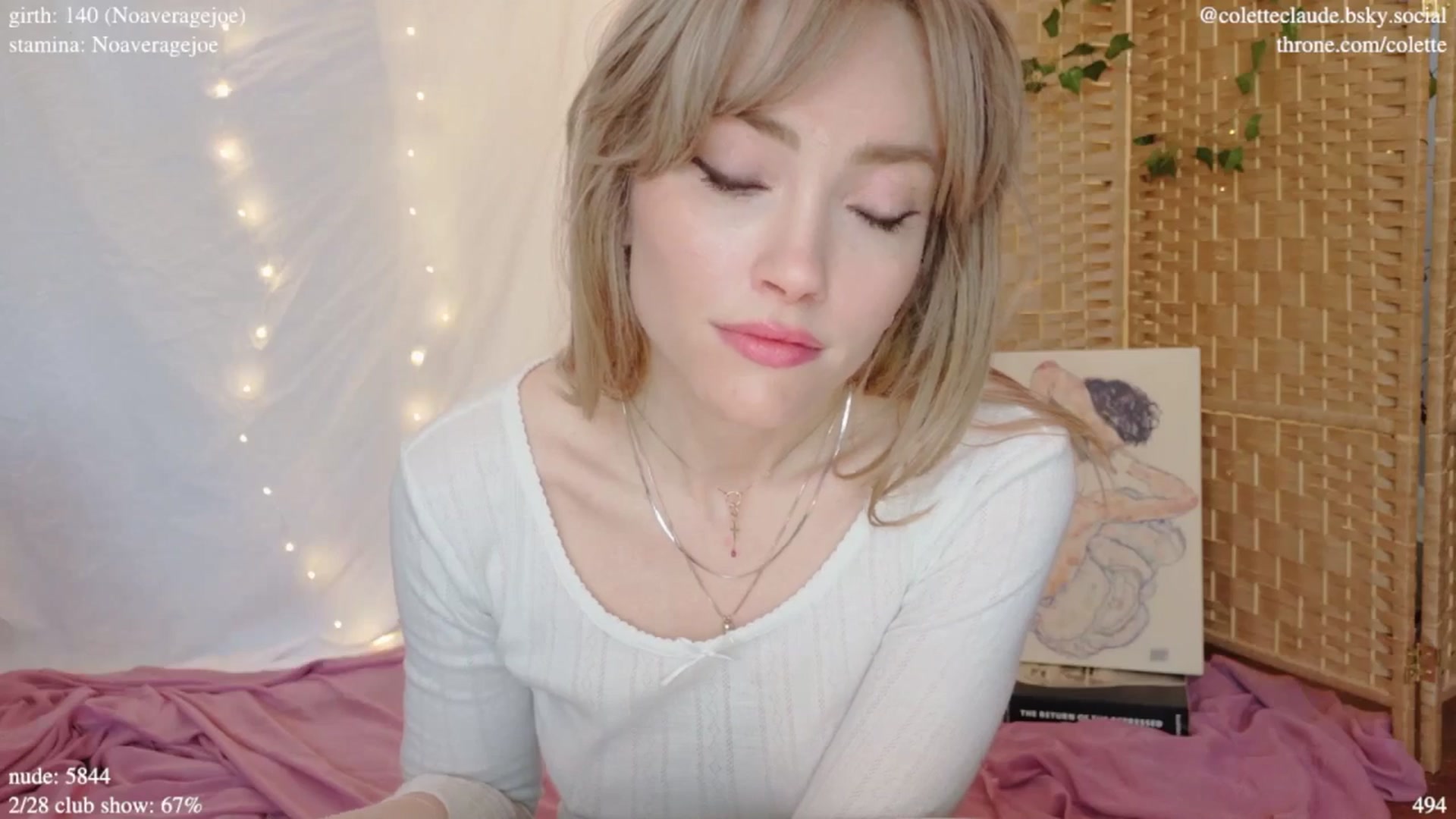 Gallery image thumbnail from coletteclaude's myfreecams stream on, 02/28/2025, 20:33 image 2 of 20