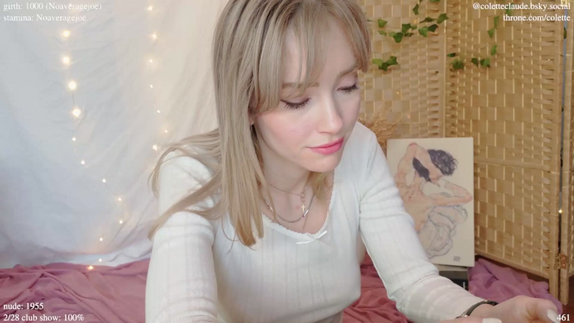 Gallery image thumbnail from coletteclaude's myfreecams stream on, 02/28/2025, 20:33 image 15 of 20