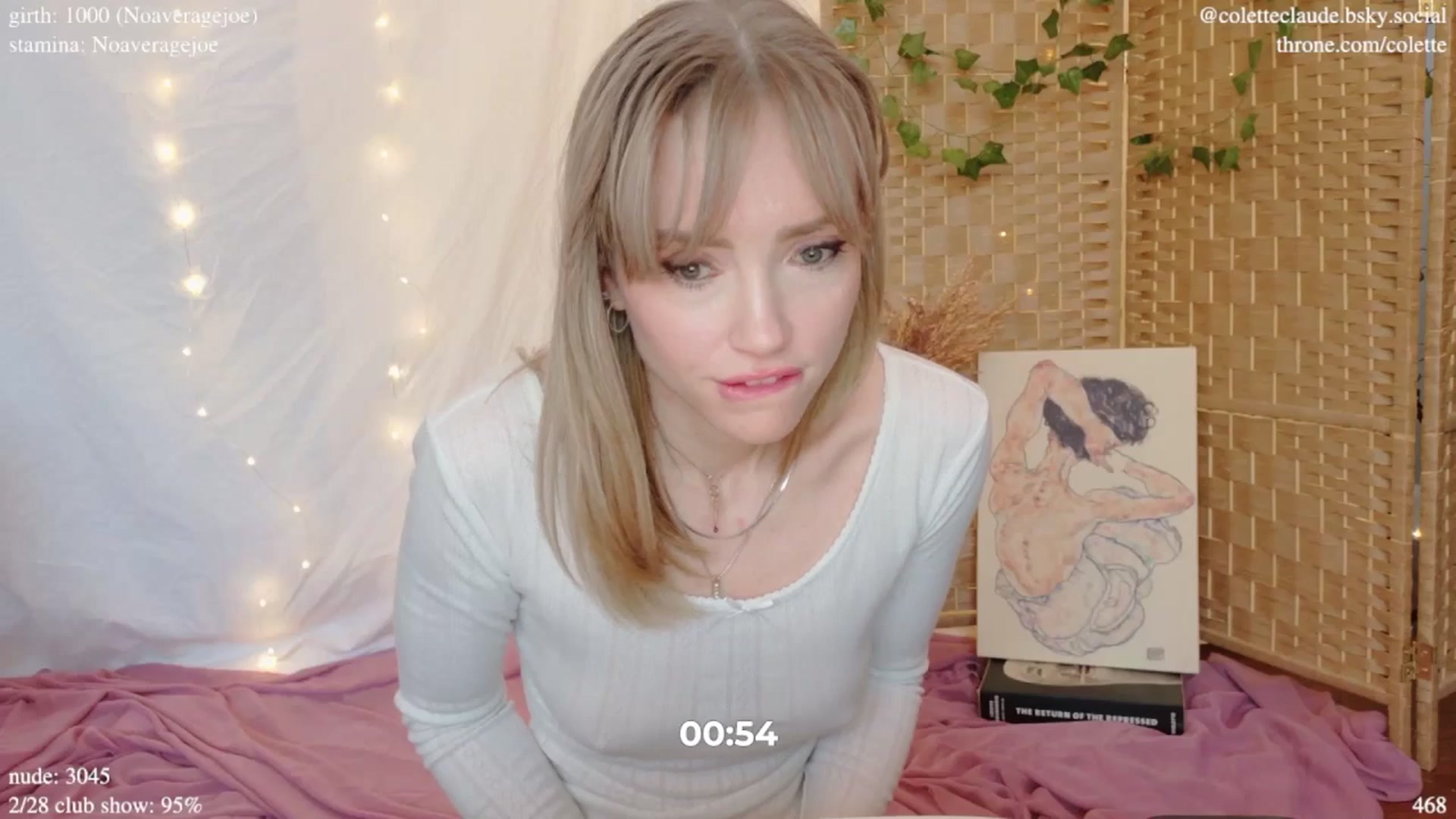 Gallery image thumbnail from coletteclaude's myfreecams stream on, 02/28/2025, 20:33 image 8 of 20