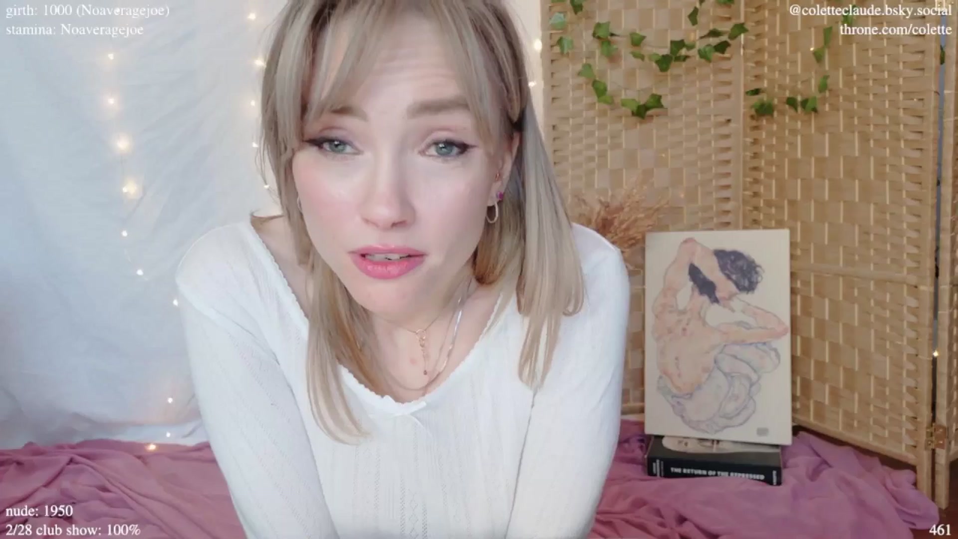 Gallery image thumbnail from coletteclaude's myfreecams stream on, 02/28/2025, 20:33 image 16 of 20