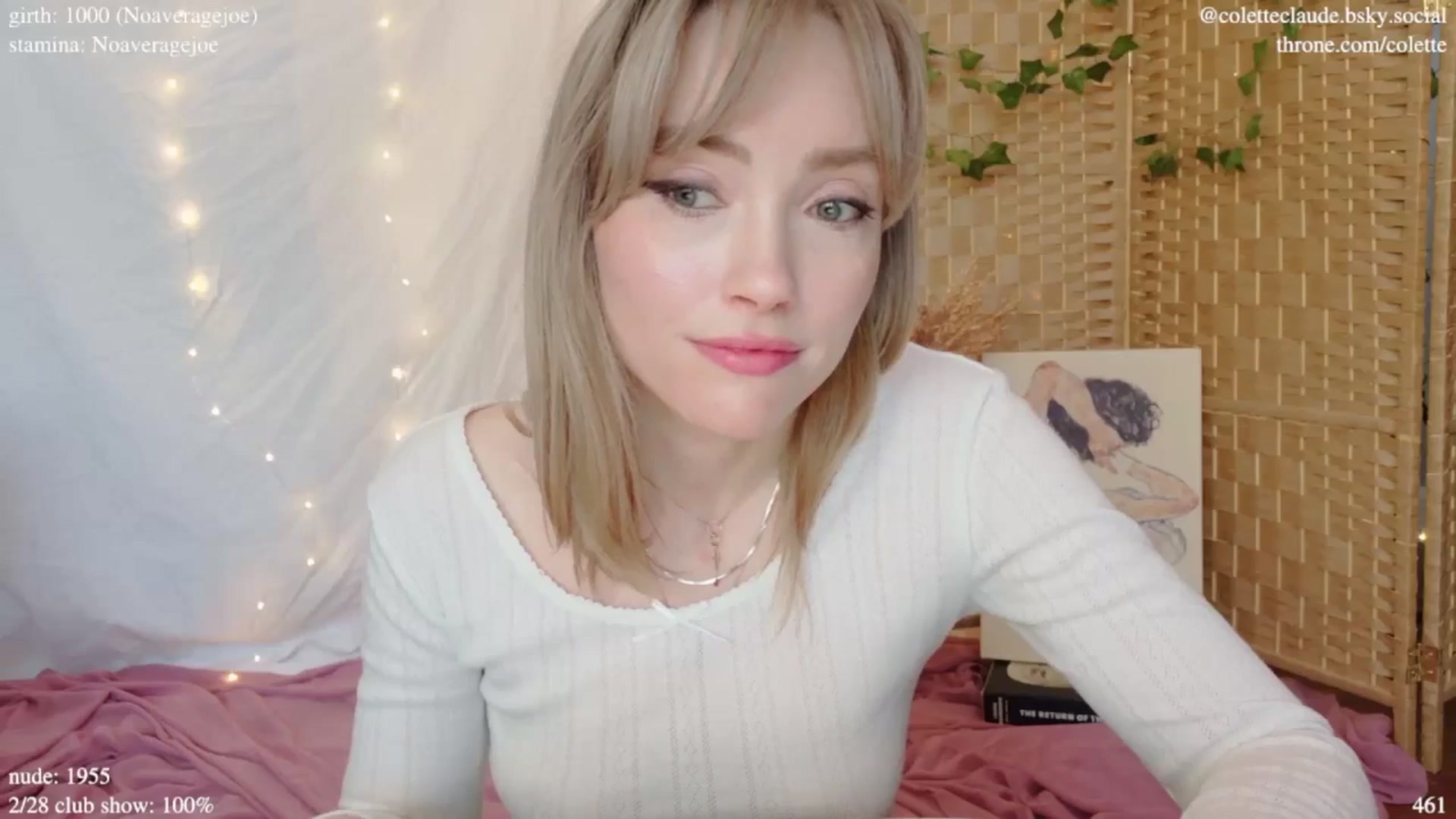Gallery image thumbnail from coletteclaude's myfreecams stream on, 02/28/2025, 20:33 image 14 of 20