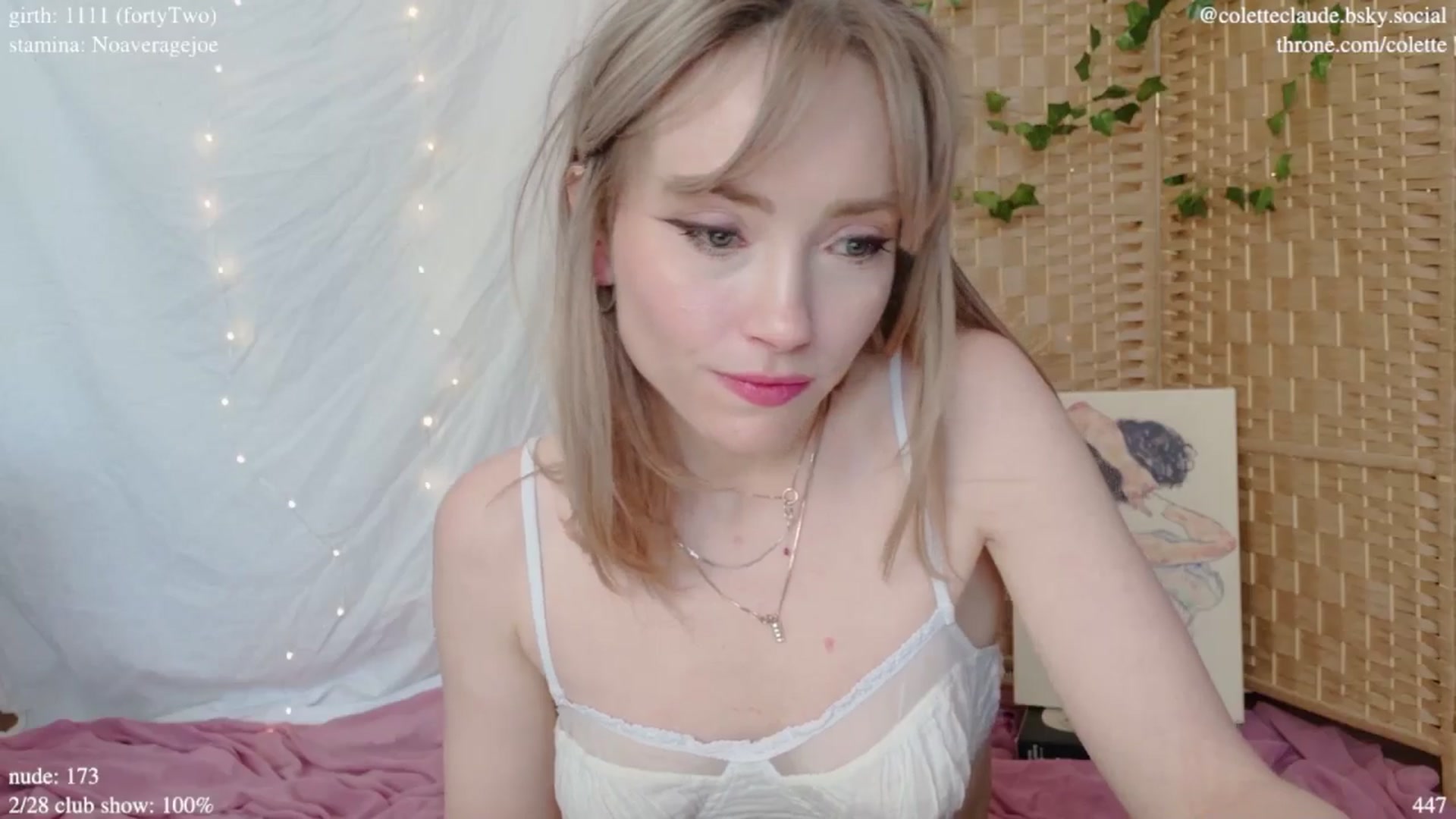 Gallery image thumbnail from coletteclaude's myfreecams stream on, 02/28/2025, 21:03 image 7 of 20