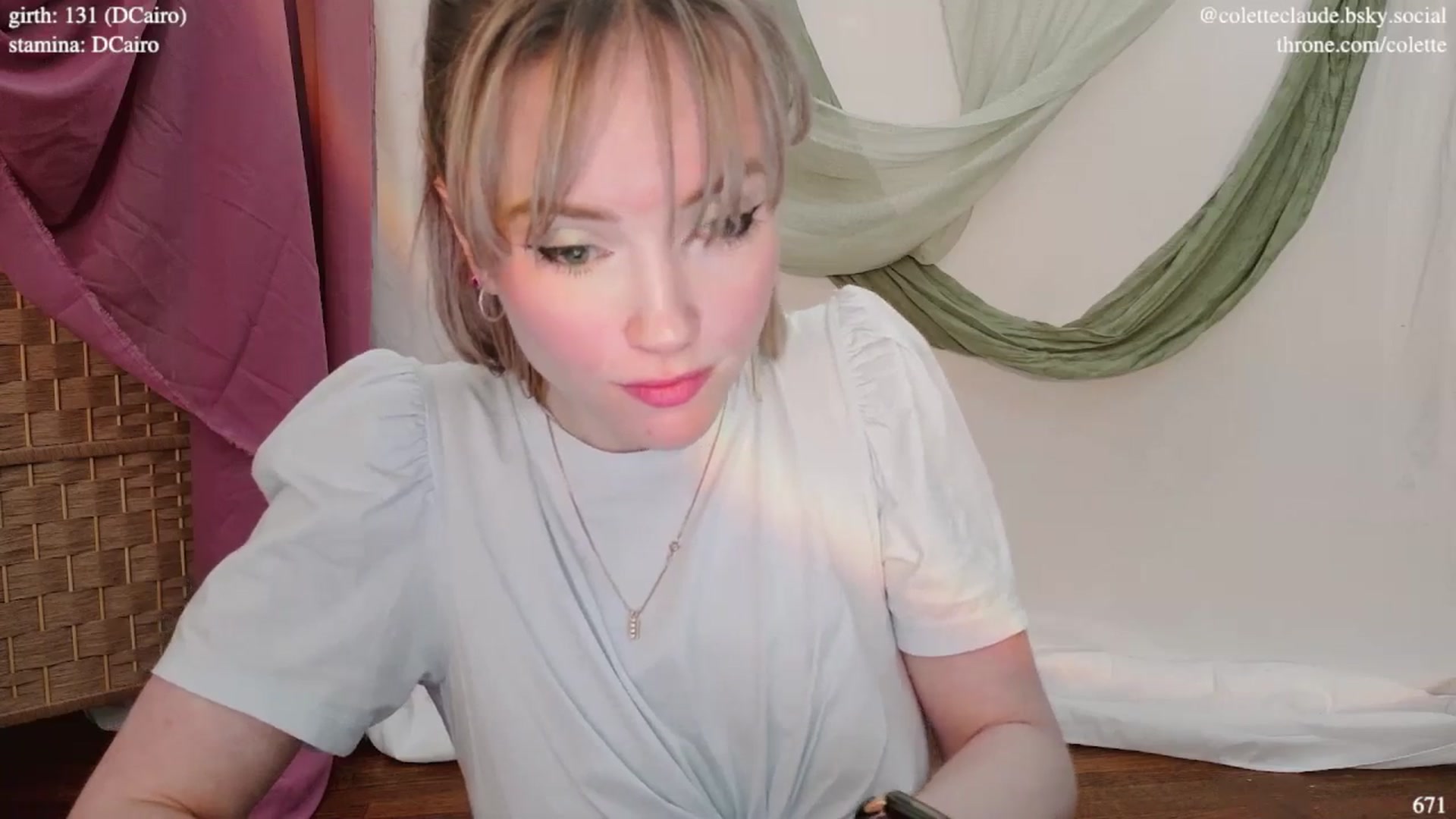 Gallery image thumbnail from coletteclaude's myfreecams stream on, 03/05/2025, 21:07 image 4 of 20