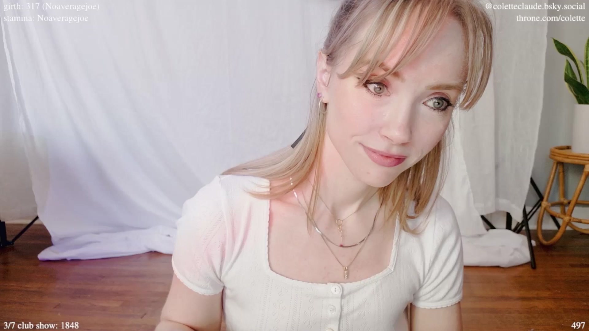 Gallery image thumbnail from coletteclaude's myfreecams stream on, 03/06/2025, 20:57 image 17 of 20
