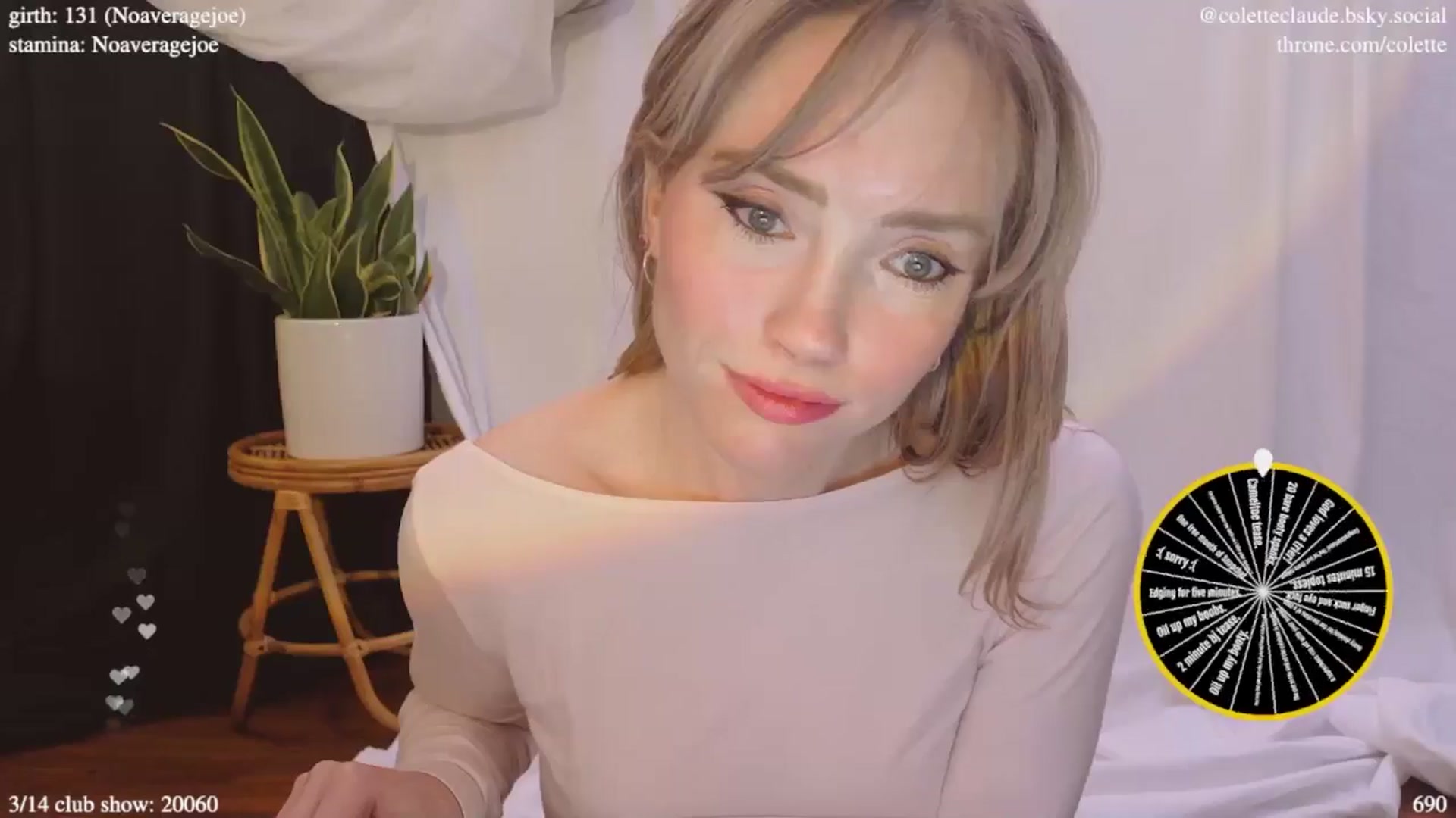 Gallery image thumbnail from coletteclaude's myfreecams stream on, 03/10/2025, 20:26 image 8 of 20
