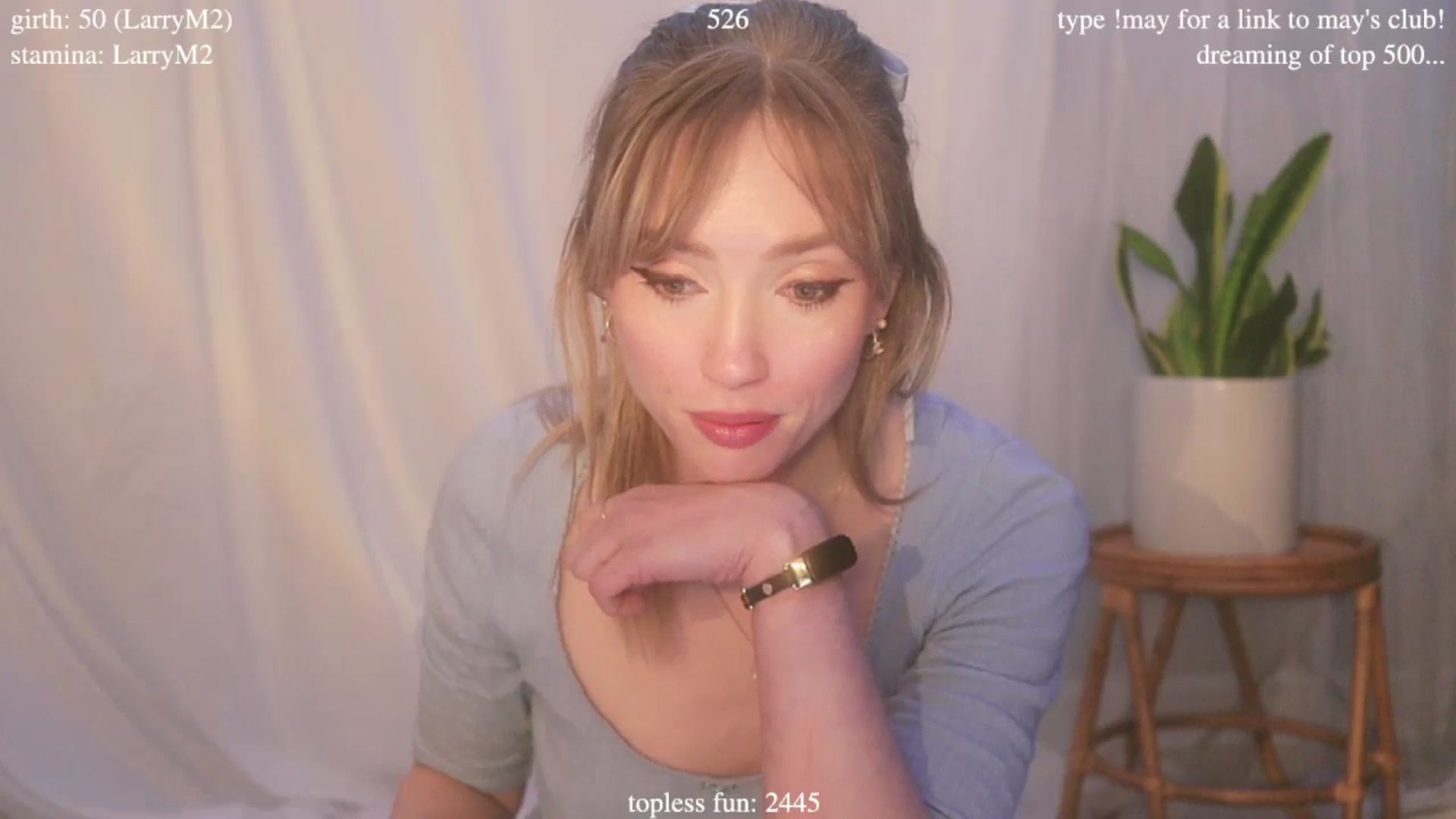 Gallery image thumbnail from coletteclaude's myfreecams stream on, 05/26/2025, 19:43 image 3 of 20