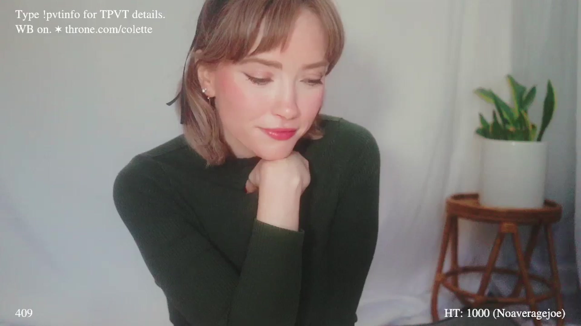 Gallery image thumbnail from coletteclaude's myfreecams stream on, 12/19/2025, 19:25 image 5 of 20