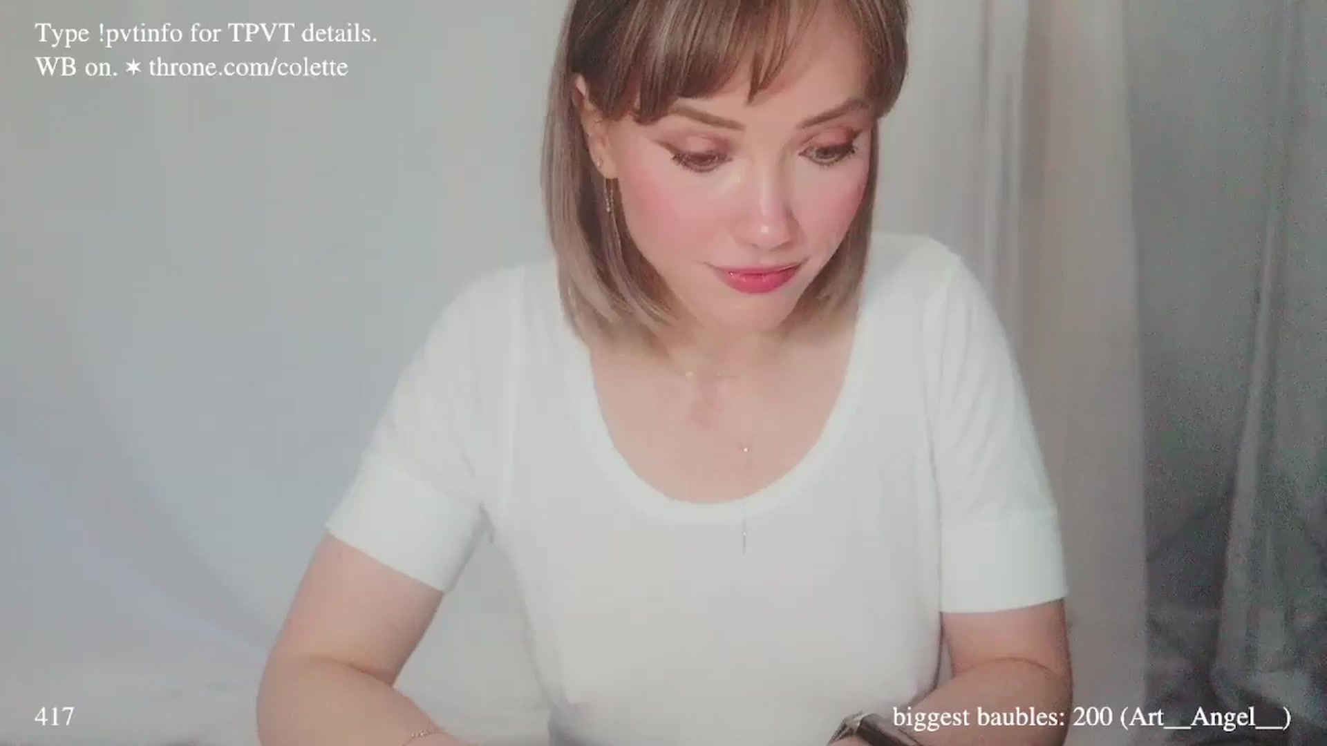 Gallery image thumbnail from coletteclaude's myfreecams stream on, 12/22/2025, 20:57 image 5 of 20