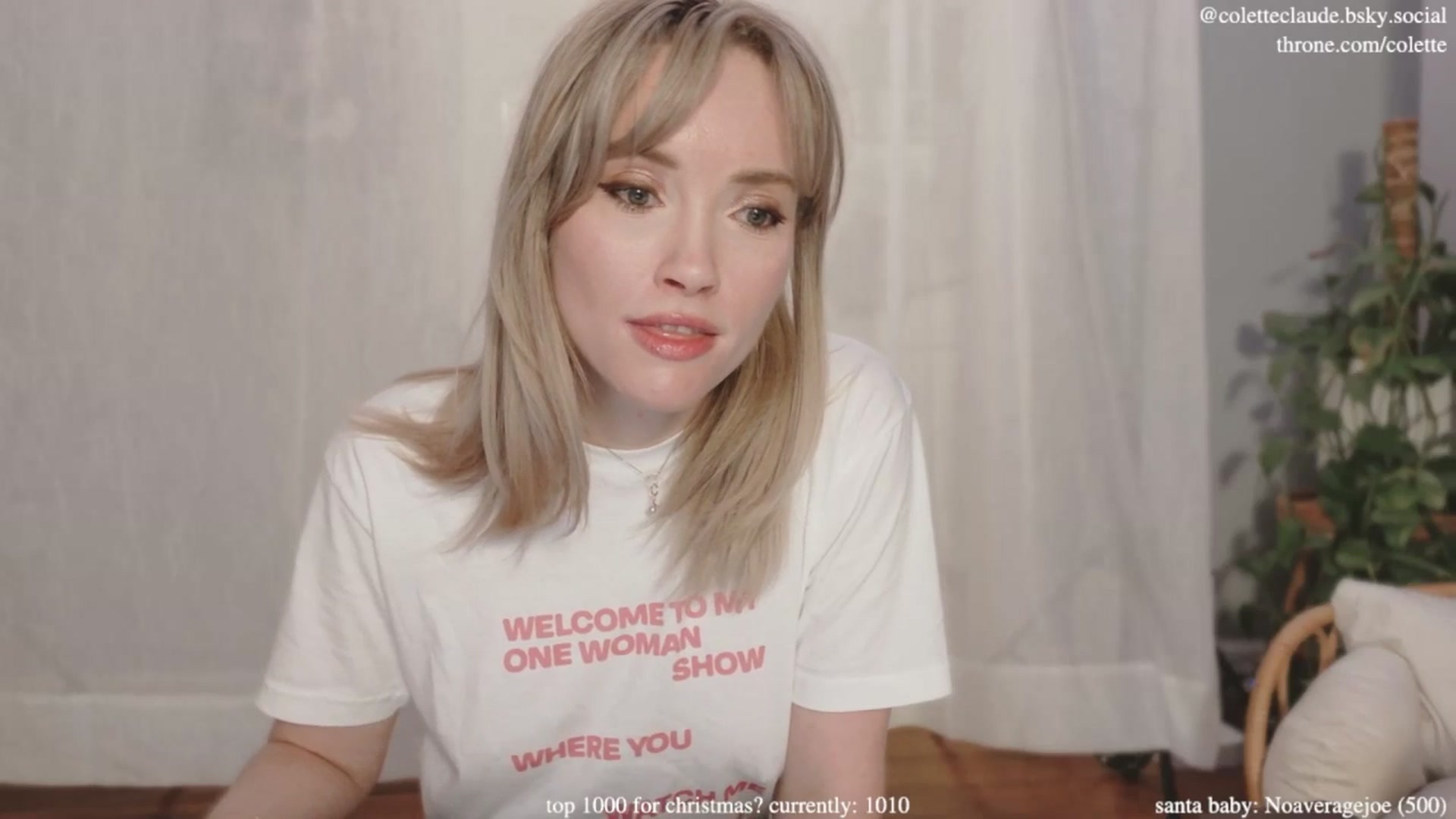 Gallery image thumbnail from coletteclaus's myfreecams stream on, 12/12/2024, 21:34 image 5 of 20