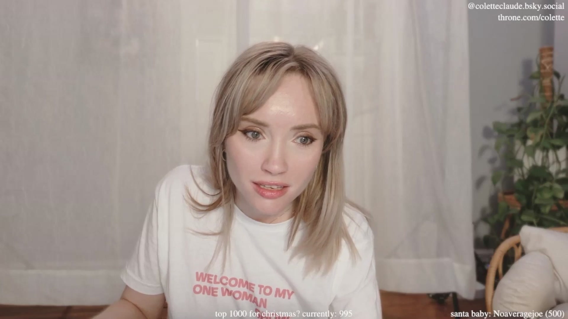 Gallery image thumbnail from coletteclaus's myfreecams stream on, 12/12/2024, 21:34 image 6 of 20