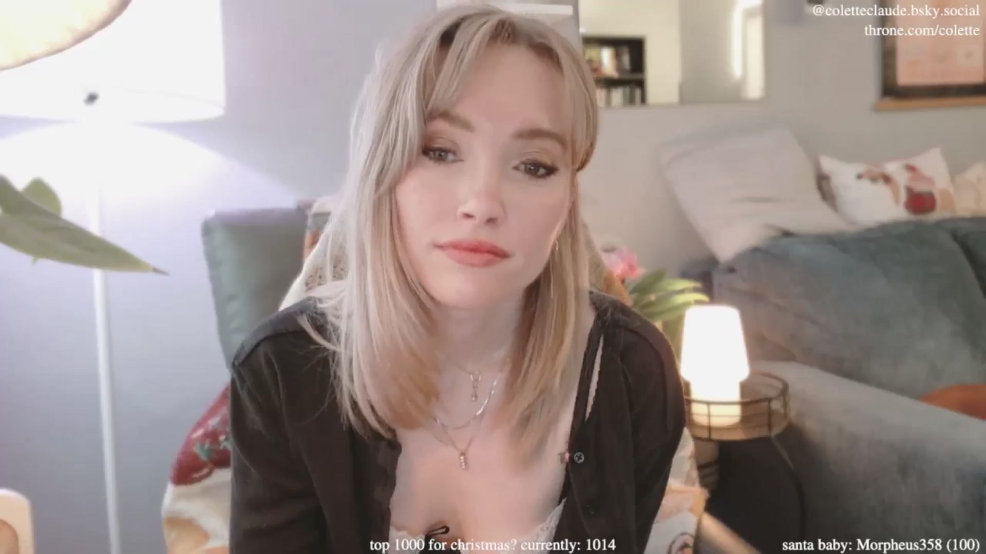 Gallery image thumbnail from coletteclaus's myfreecams stream on, 12/13/2024, 21:23 image 3 of 20