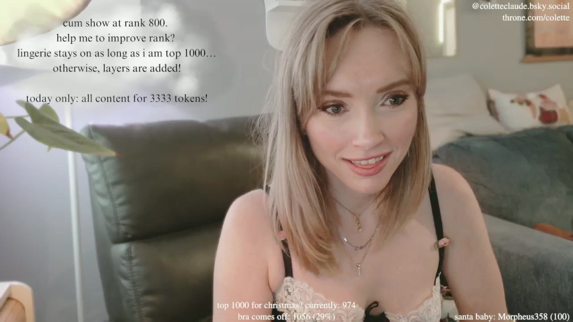 Gallery image thumbnail from coletteclaus's myfreecams stream on, 12/13/2024, 21:23 image 14 of 20