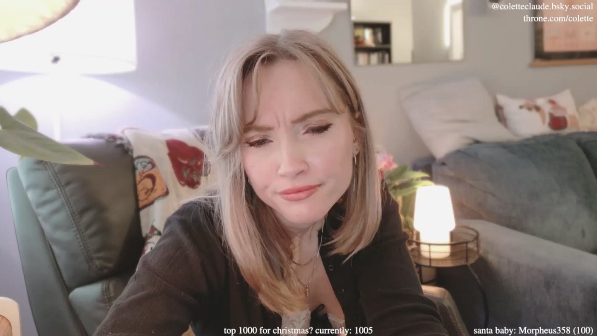 Gallery image thumbnail from coletteclaus's myfreecams stream on, 12/13/2024, 21:23 image 5 of 20