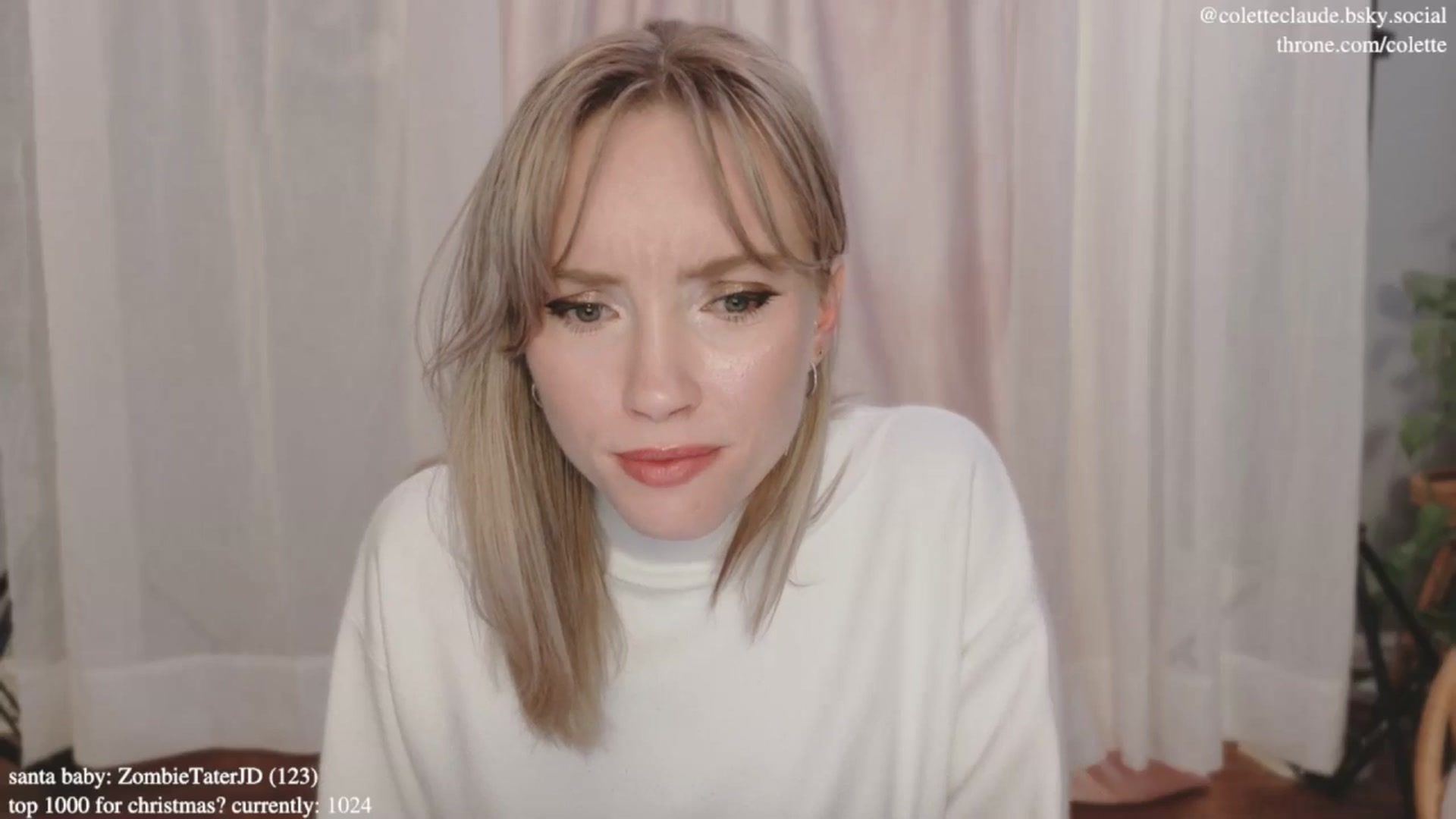 Gallery image thumbnail from coletteclaus's myfreecams stream on, 12/16/2024, 21:47 image 4 of 20