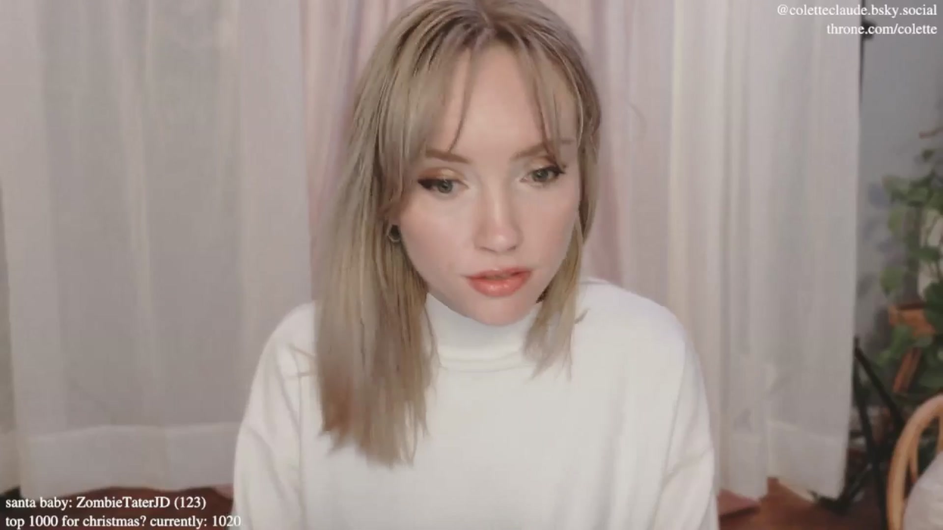 Gallery image thumbnail from coletteclaus's myfreecams stream on, 12/16/2024, 21:47 image 2 of 20