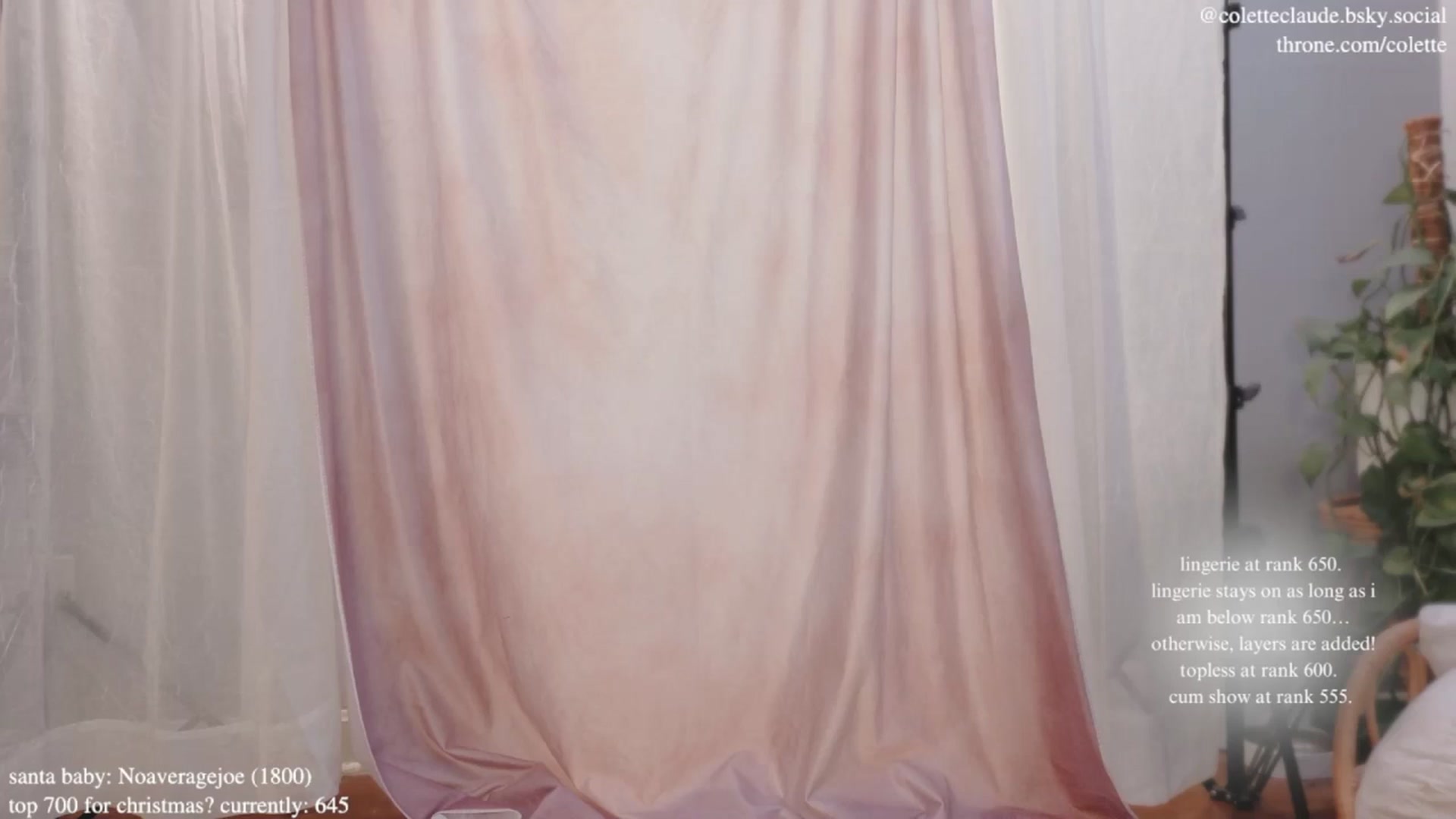 Gallery image thumbnail from coletteclaus's myfreecams stream on, 12/20/2024, 23:23 image 15 of 20
