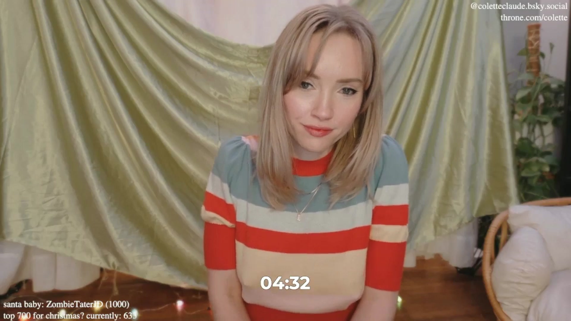 Gallery image thumbnail from coletteclaus's myfreecams stream on, 12/23/2024, 20:08 image 10 of 20