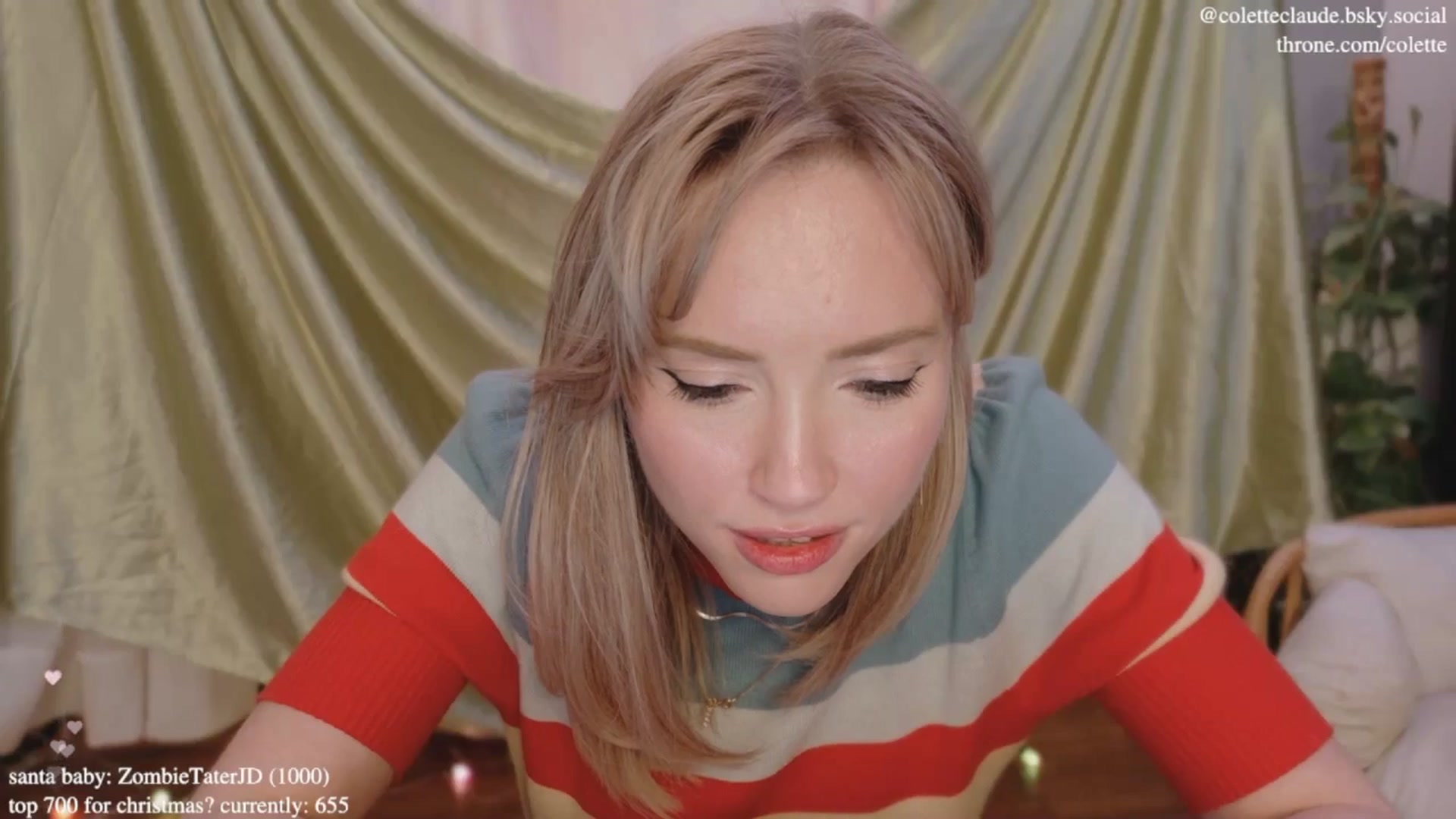Gallery image thumbnail from coletteclaus's myfreecams stream on, 12/23/2024, 20:08 image 8 of 20
