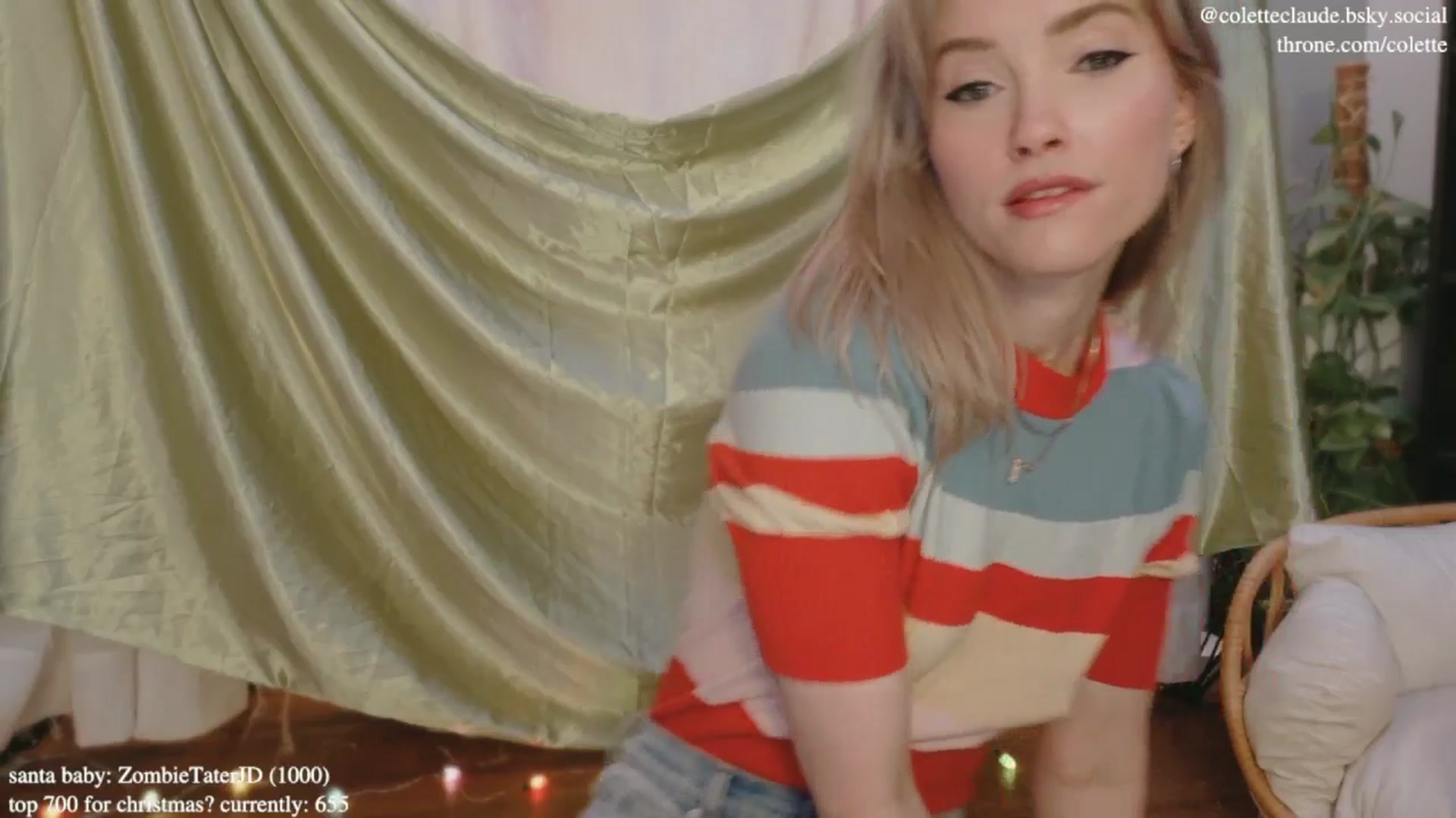 Gallery image thumbnail from coletteclaus's myfreecams stream on, 12/23/2024, 20:08 image 9 of 20