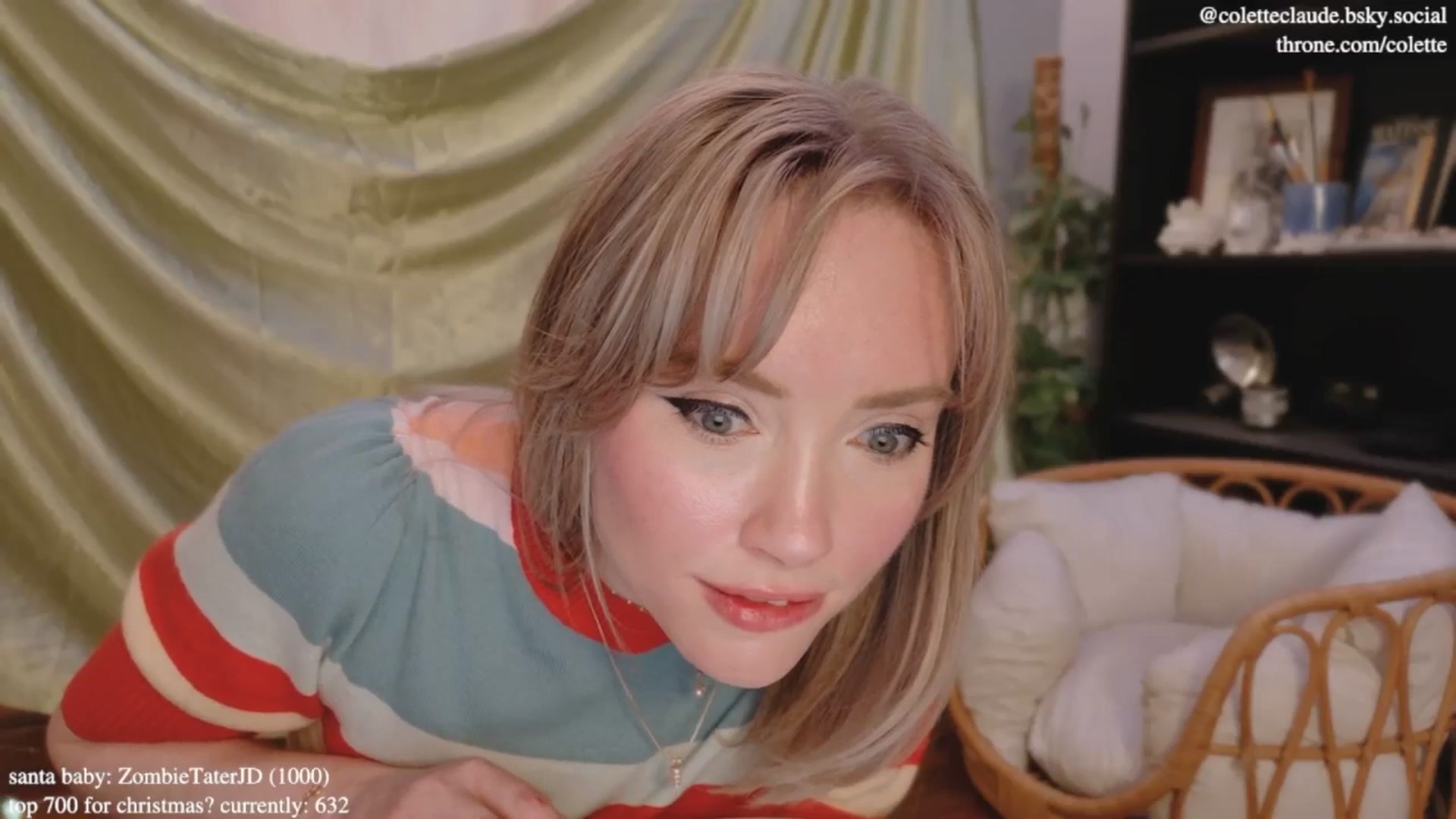 Gallery image thumbnail from coletteclaus's myfreecams stream on, 12/23/2024, 20:08 image 13 of 20