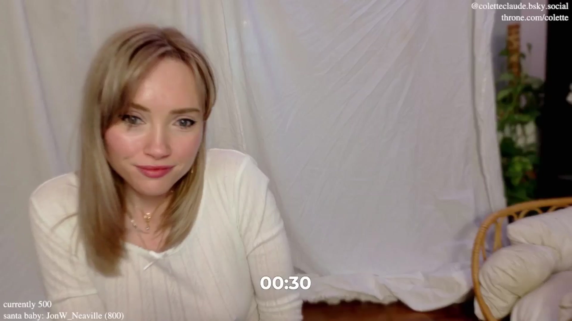 Gallery image thumbnail from coletteclaus's myfreecams stream on, 12/26/2024, 21:29 image 11 of 20