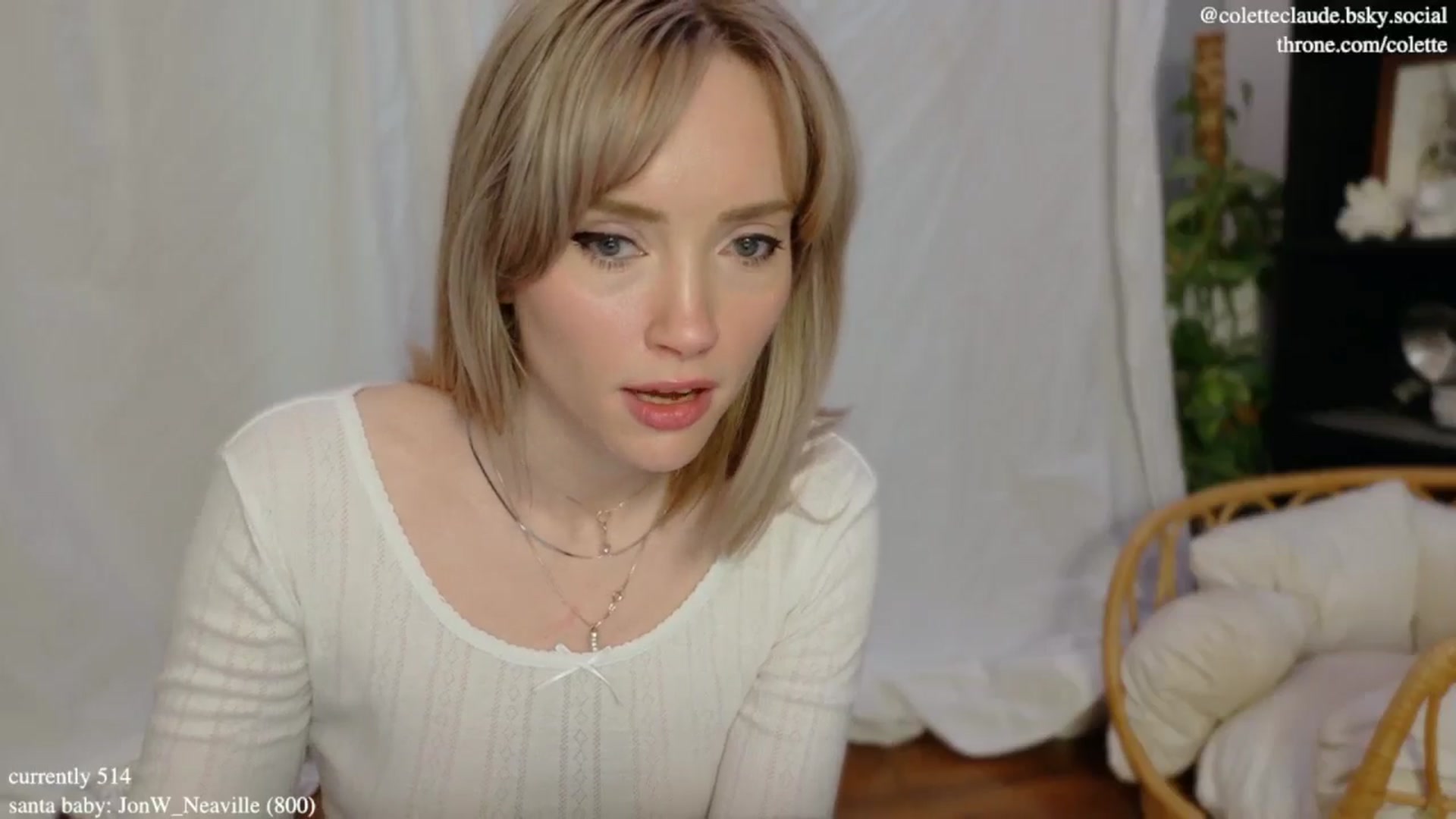 Gallery image thumbnail from coletteclaus's myfreecams stream on, 12/26/2024, 21:29 image 2 of 20