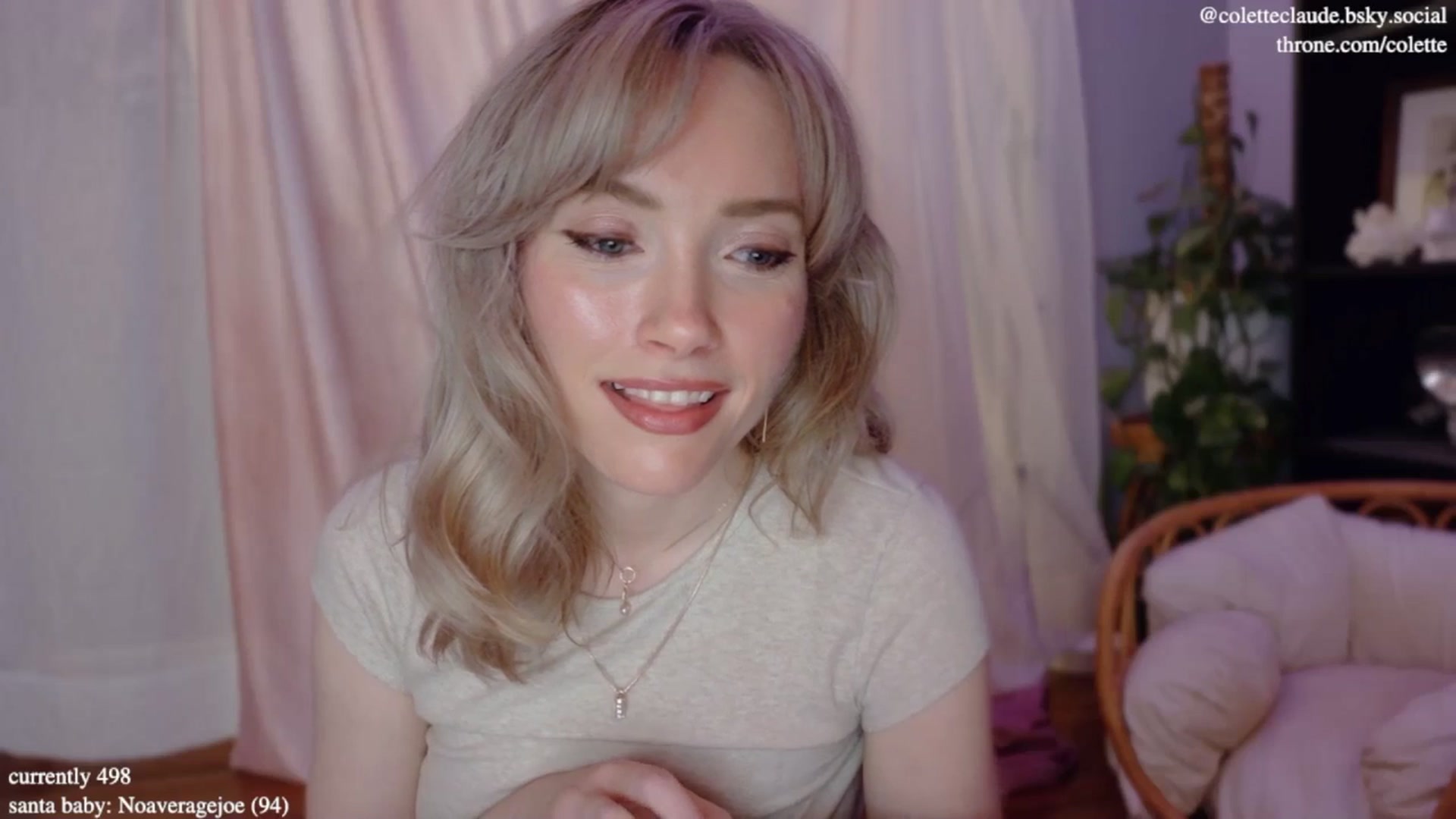 Gallery image thumbnail from coletteclaus's myfreecams stream on, 12/27/2024, 21:15 image 5 of 20