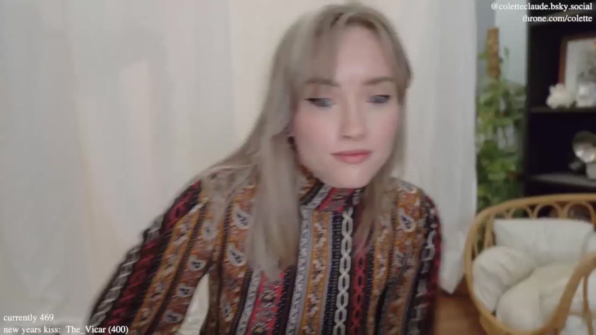Gallery image thumbnail from coletteclaus's myfreecams stream on, 12/31/2024, 21:14 image 10 of 20