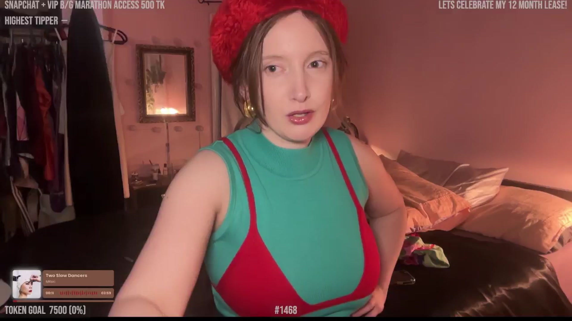 Gallery image thumbnail from consideruby's myfreecams stream on, 12/25/2024, 10:46 image 12 of 20