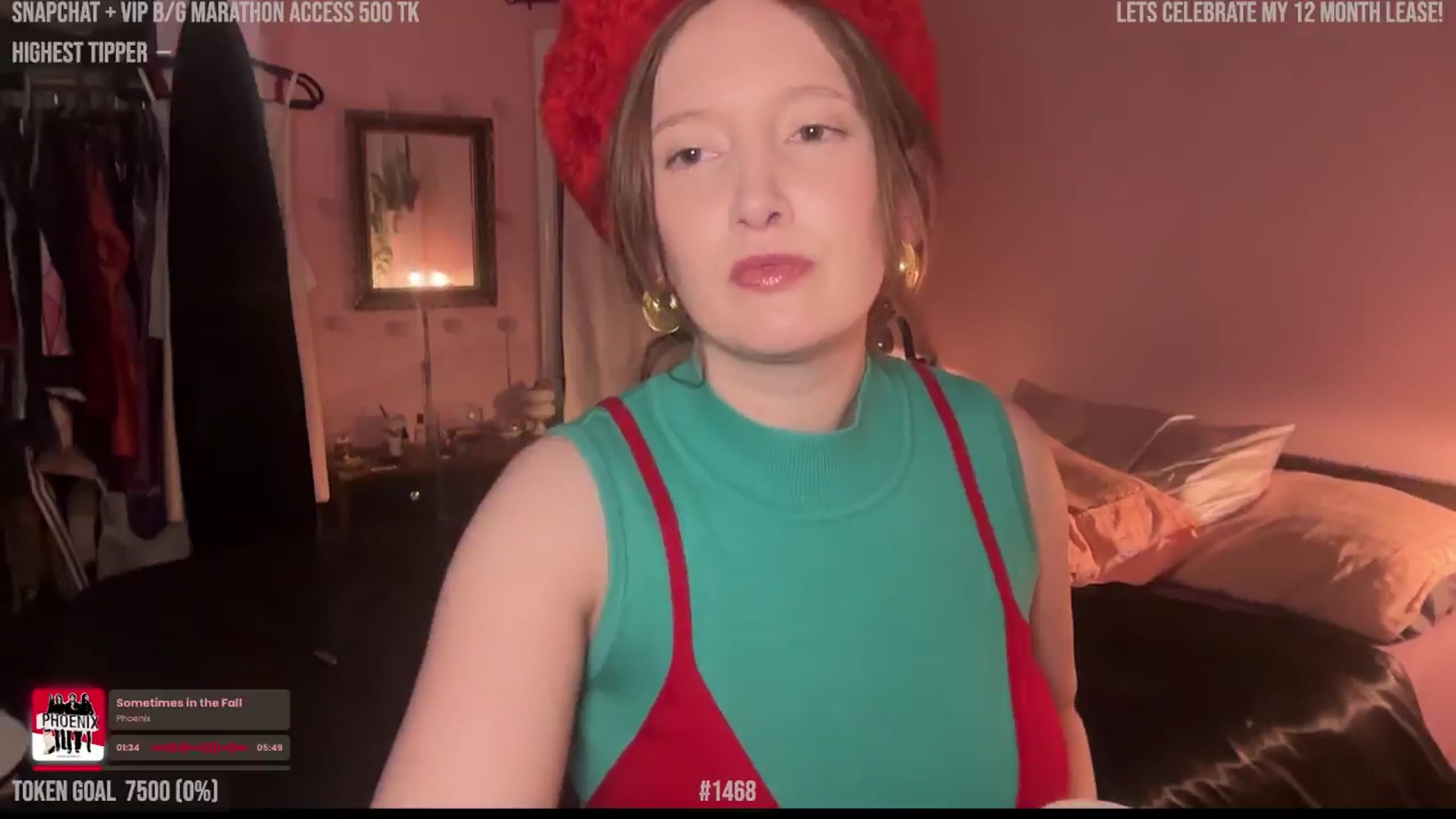 Gallery image thumbnail from consideruby's myfreecams stream on, 12/25/2024, 10:46 image 14 of 20