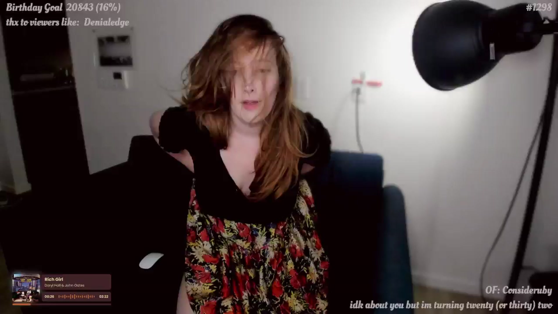 Gallery image thumbnail from consideruby's myfreecams stream on, 01/20/2025, 10:35 image 4 of 20
