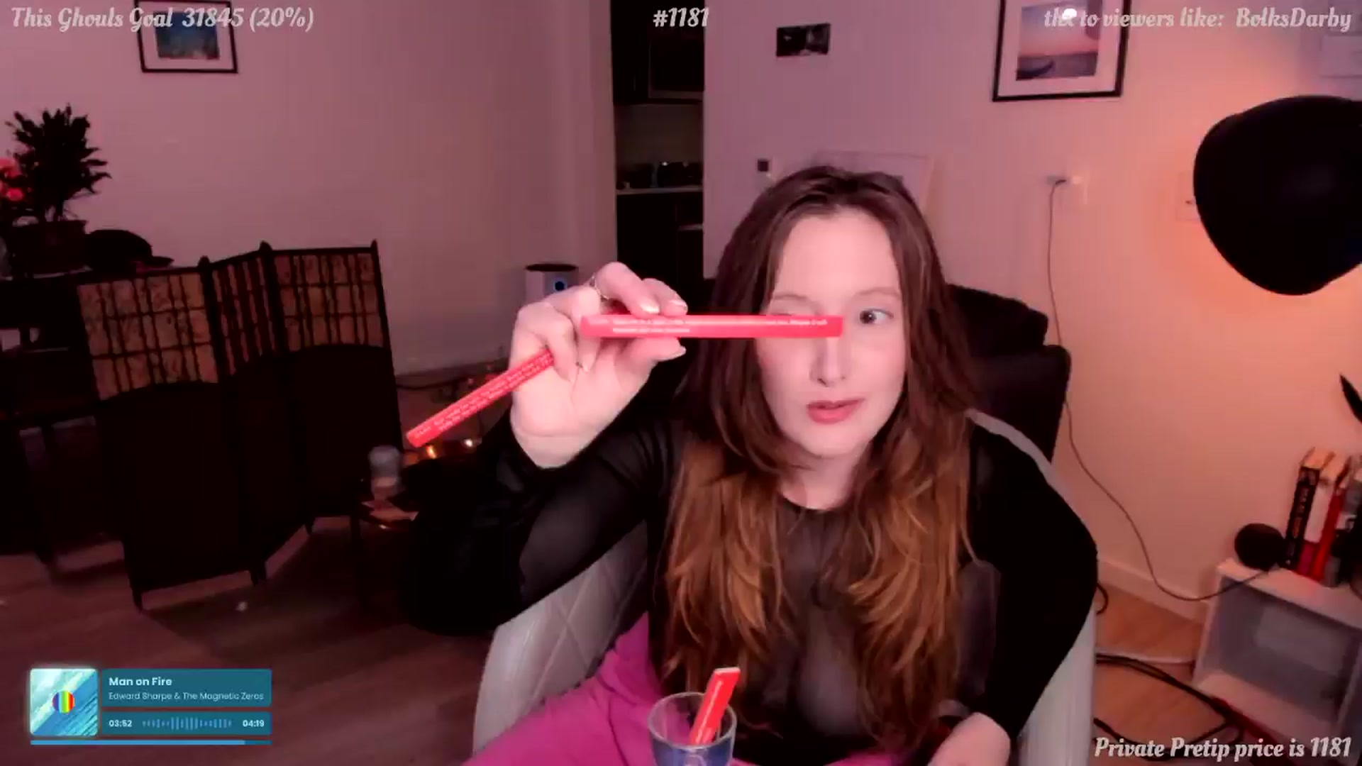 Gallery image thumbnail from consideruby's myfreecams stream on, 02/17/2025, 11:55 image 7 of 20